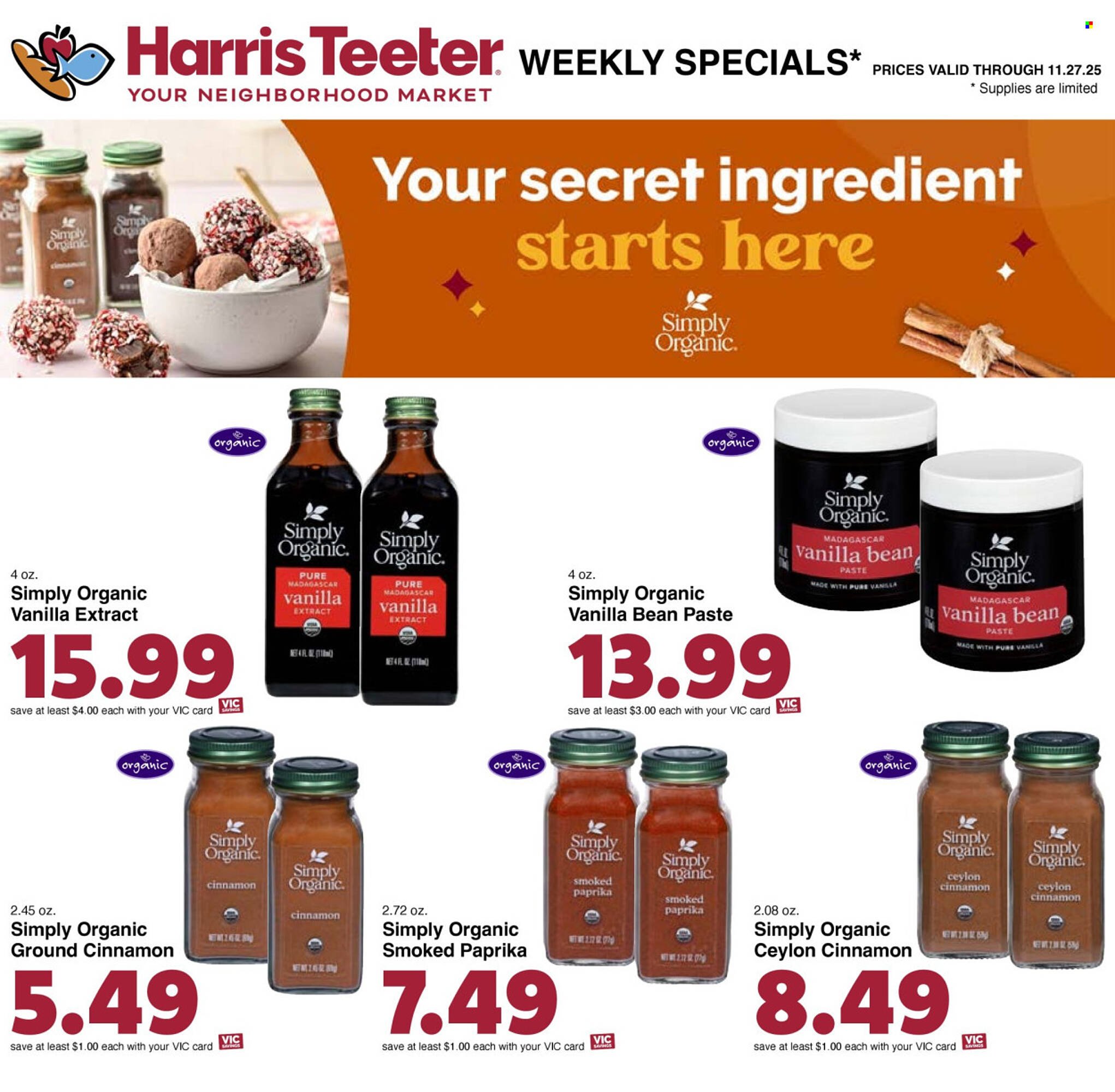 Harris Teeter weekly ad