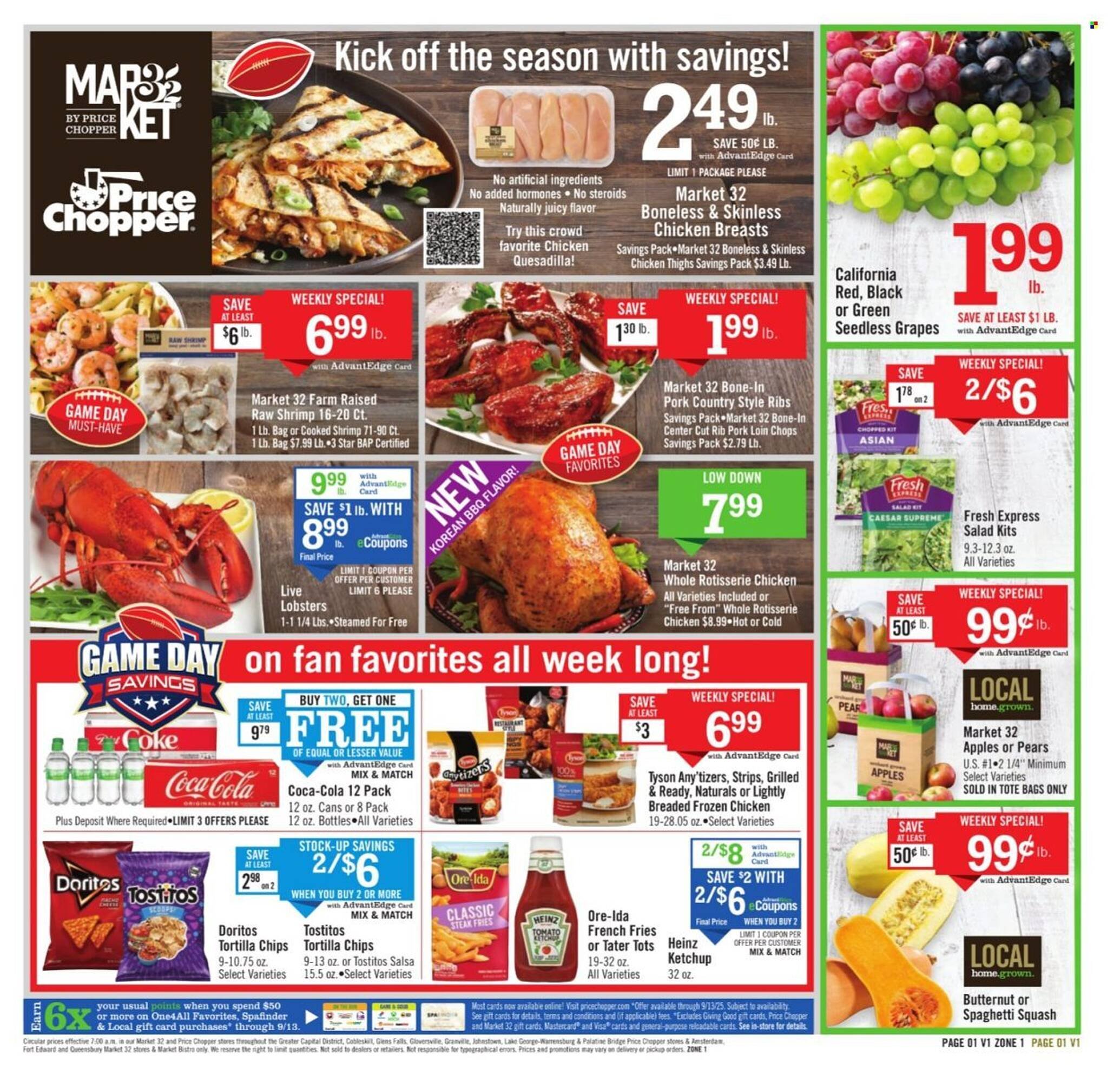 Price Chopper weekly ad (2025-09-07 - 2025-09-13) | 1
