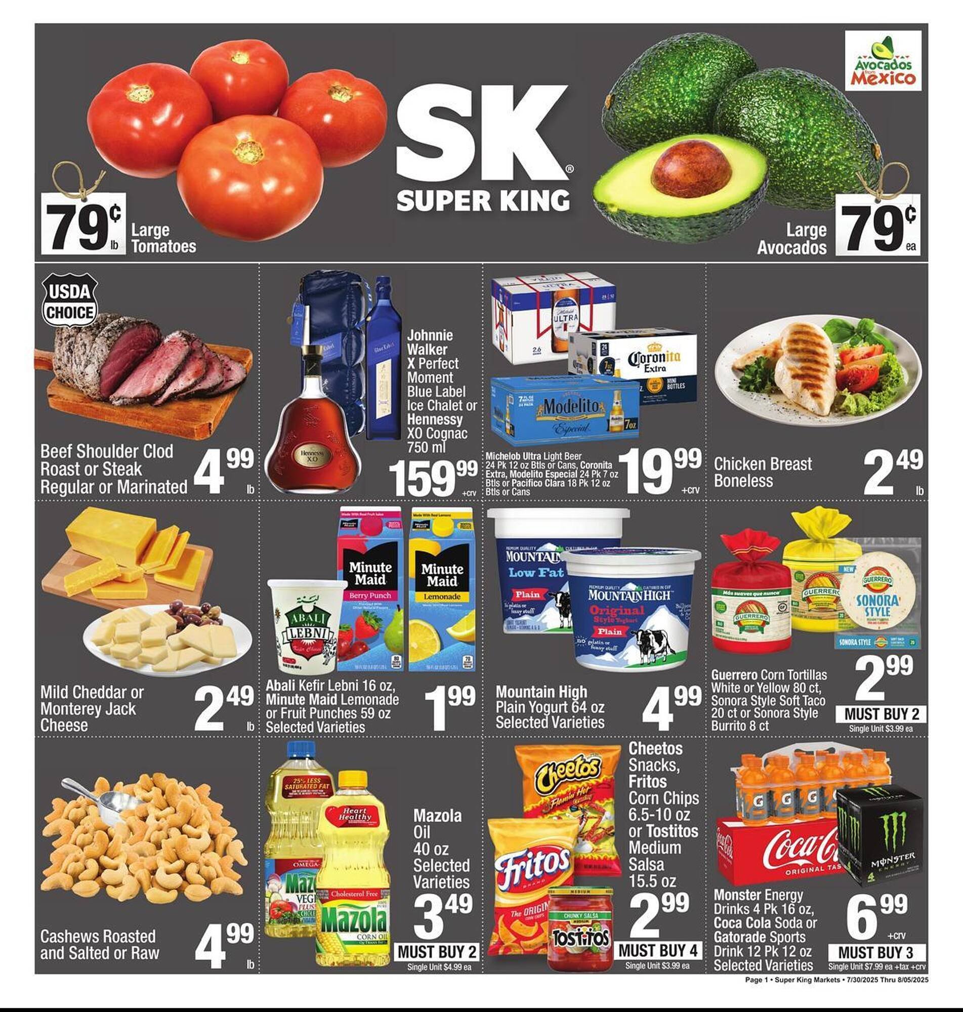 Super King Markets Weekly Ad (2025-07-30 - 2025-08-05) | 1