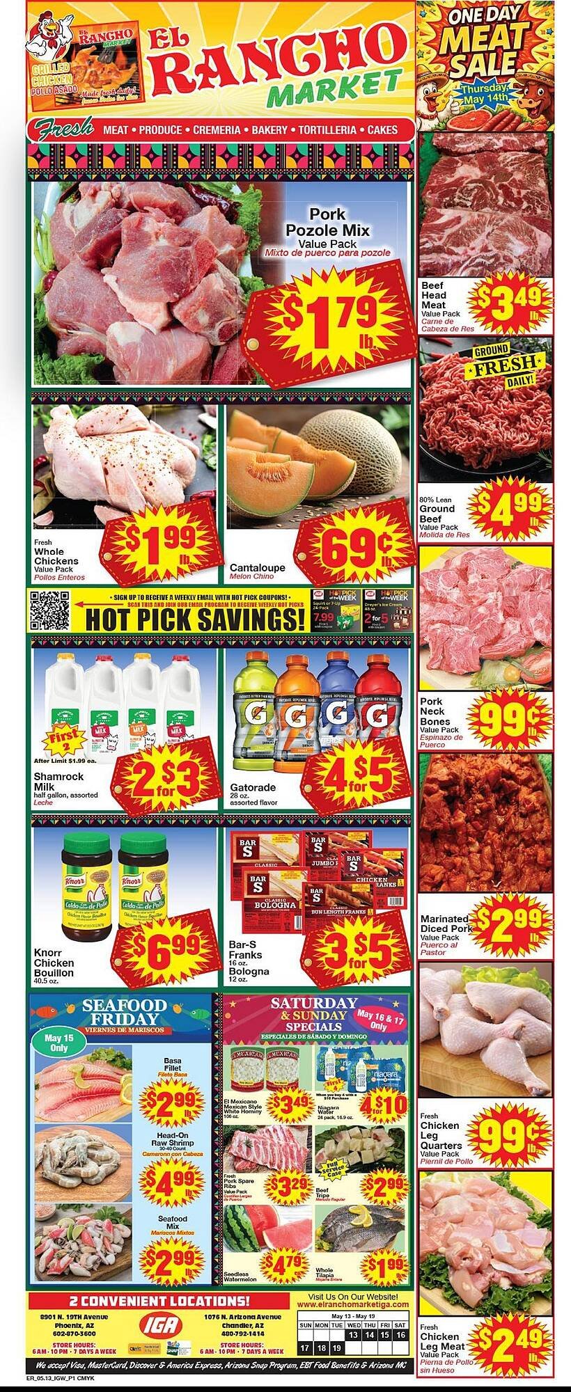Supermercado El Rancho weekly ad (2026-05-13 - 2026-05-19) | 1