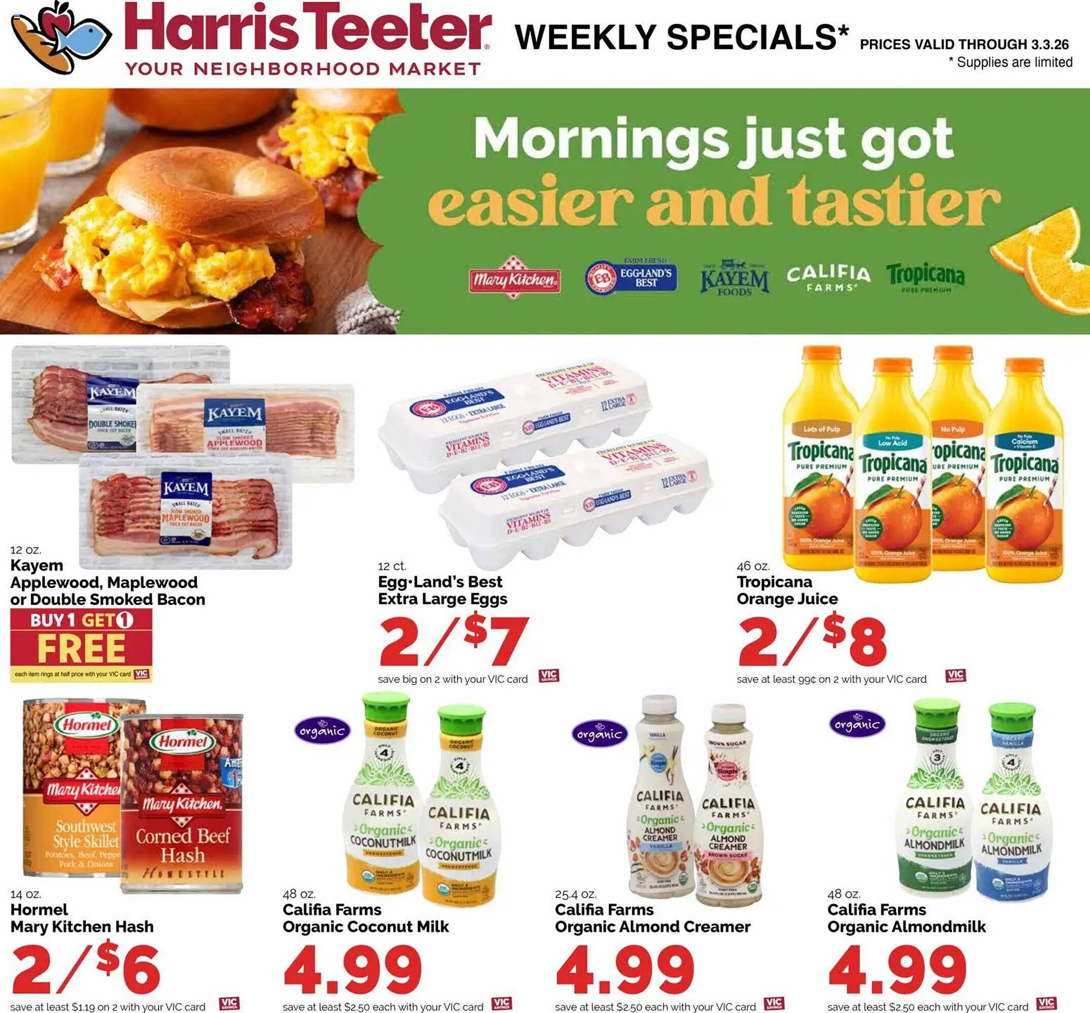 Harris Teeter weekly ad
