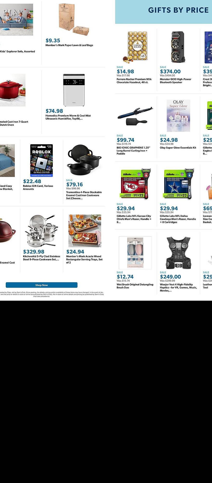 Sam's Club weekly ad