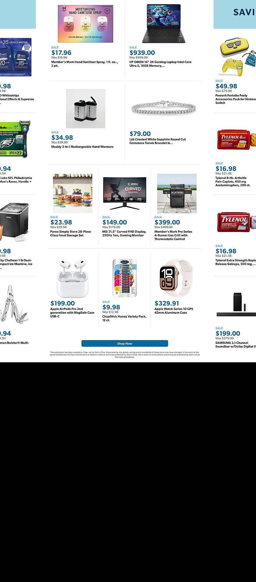 Sam's Club weekly ad