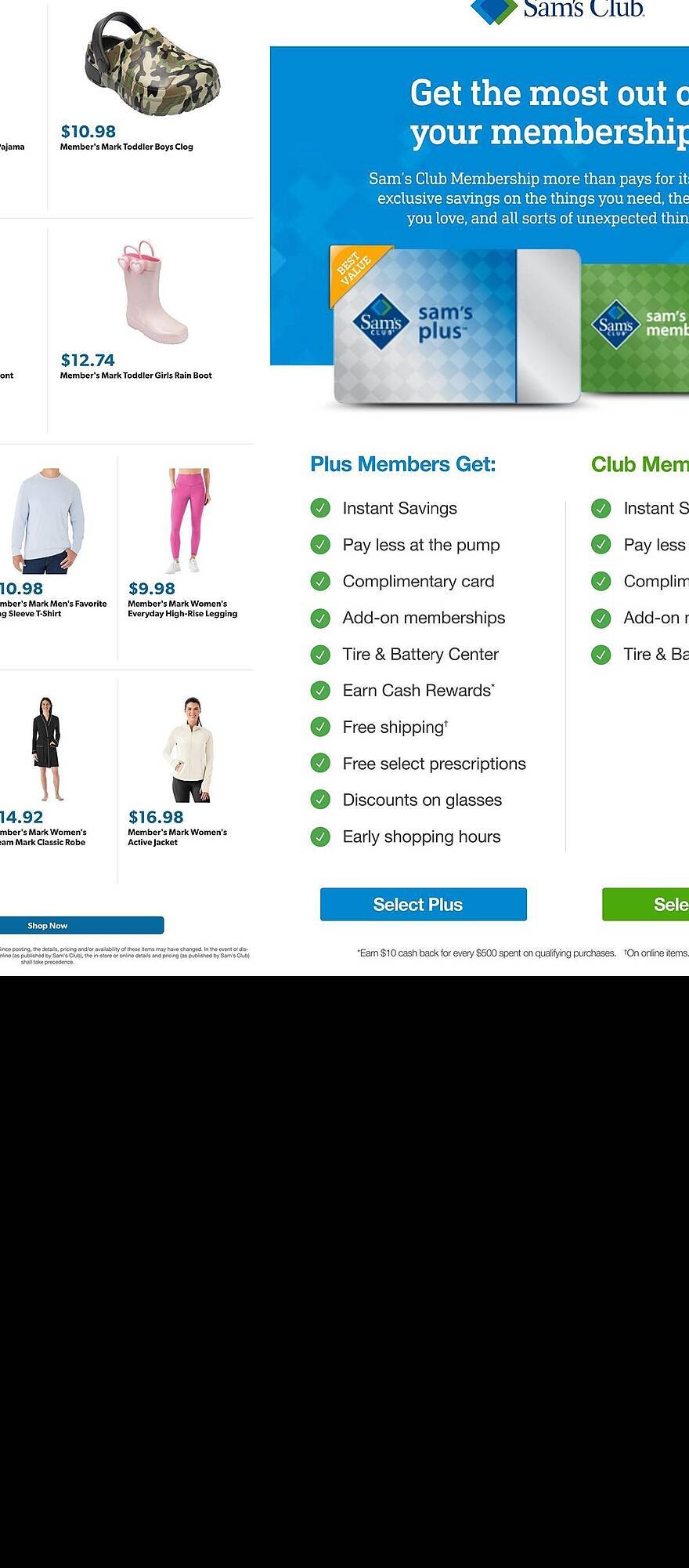 Sam's Club weekly ad