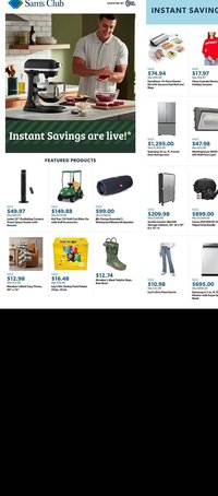 Sam's Club weekly ad