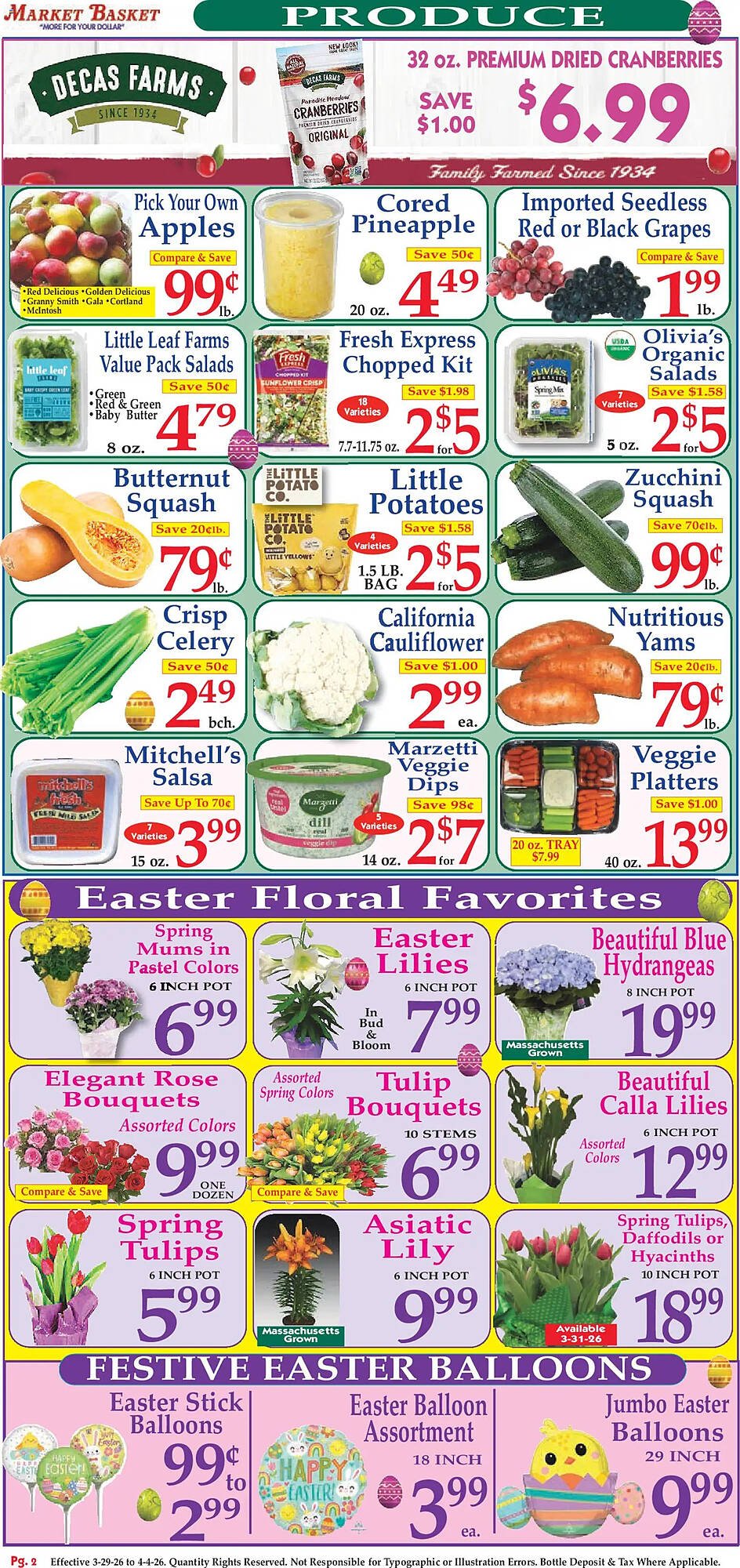 Market Basket weekly ad