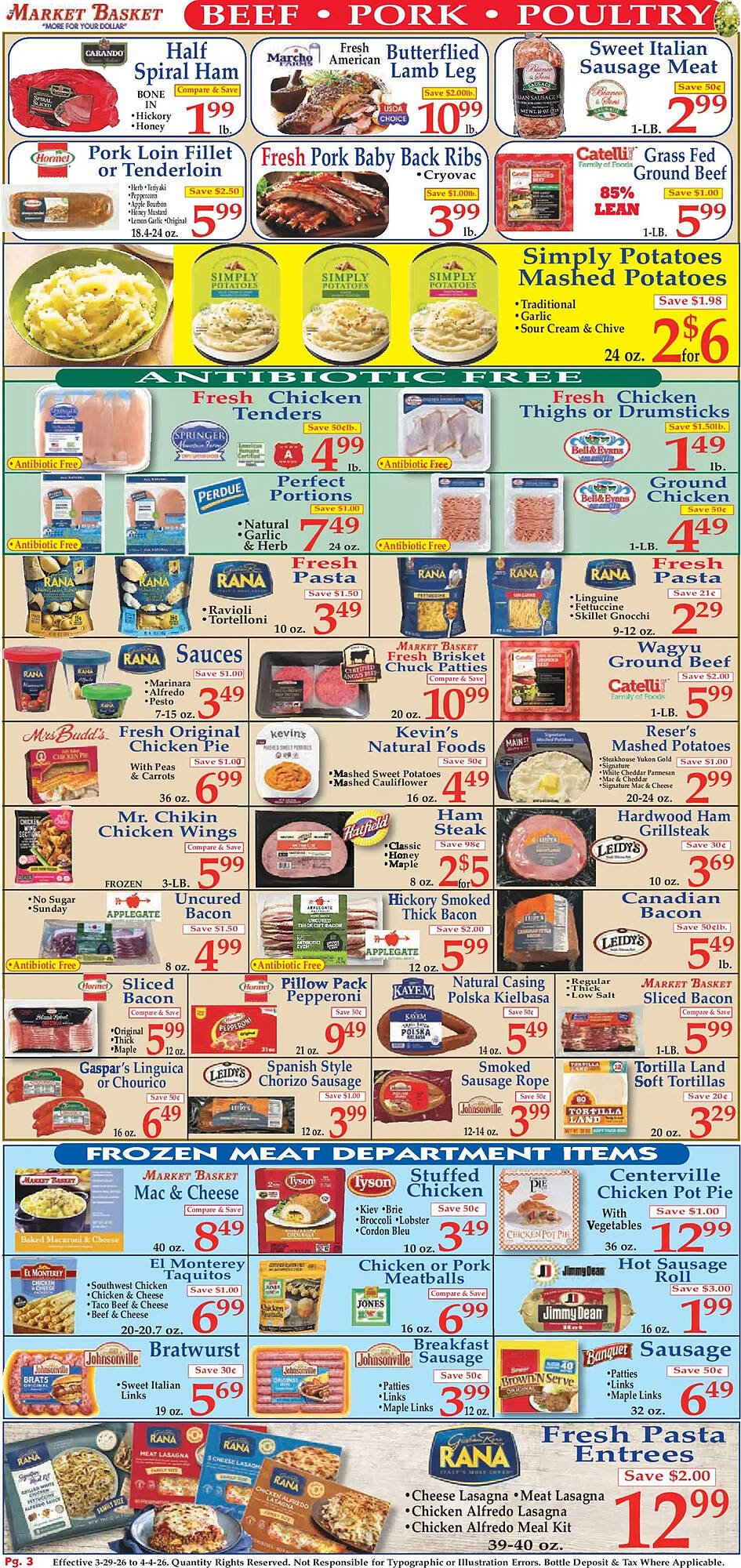 Market Basket weekly ad