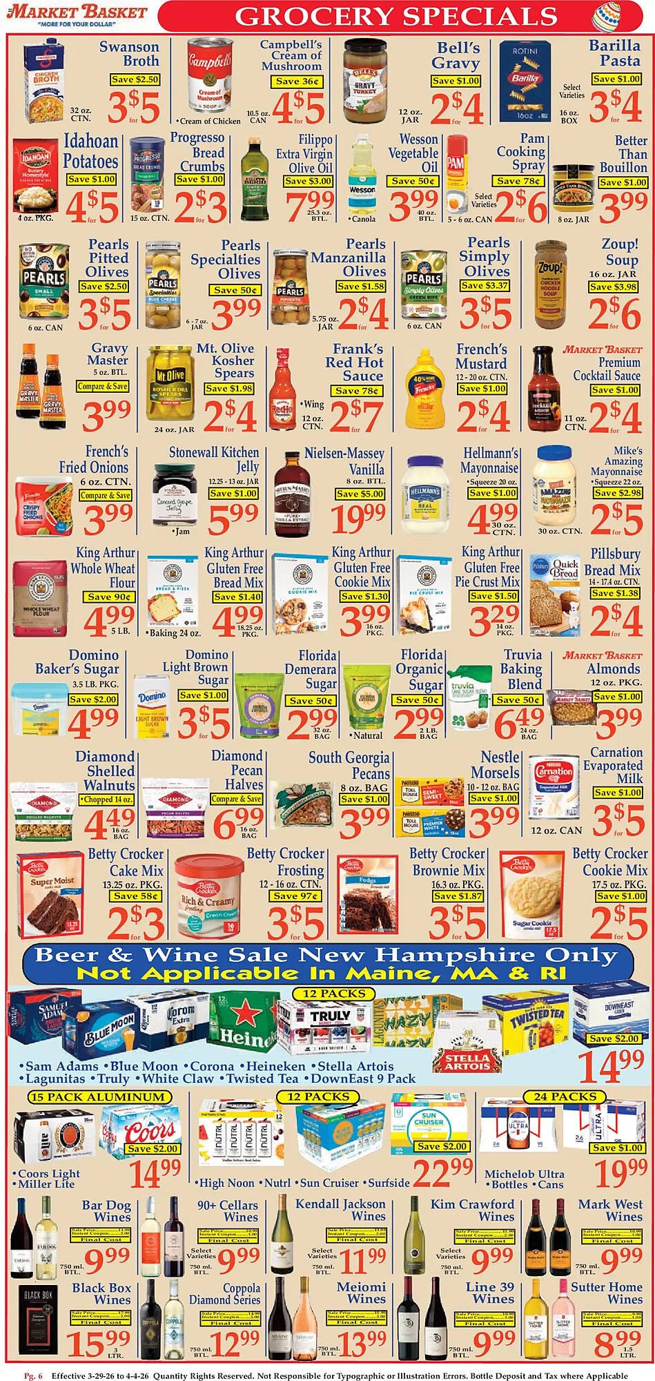 Market Basket weekly ad