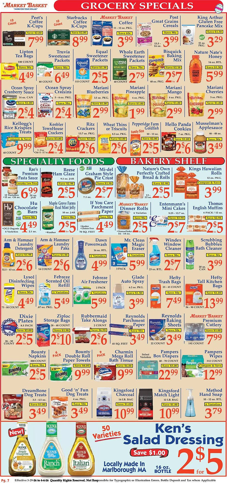 Market Basket weekly ad