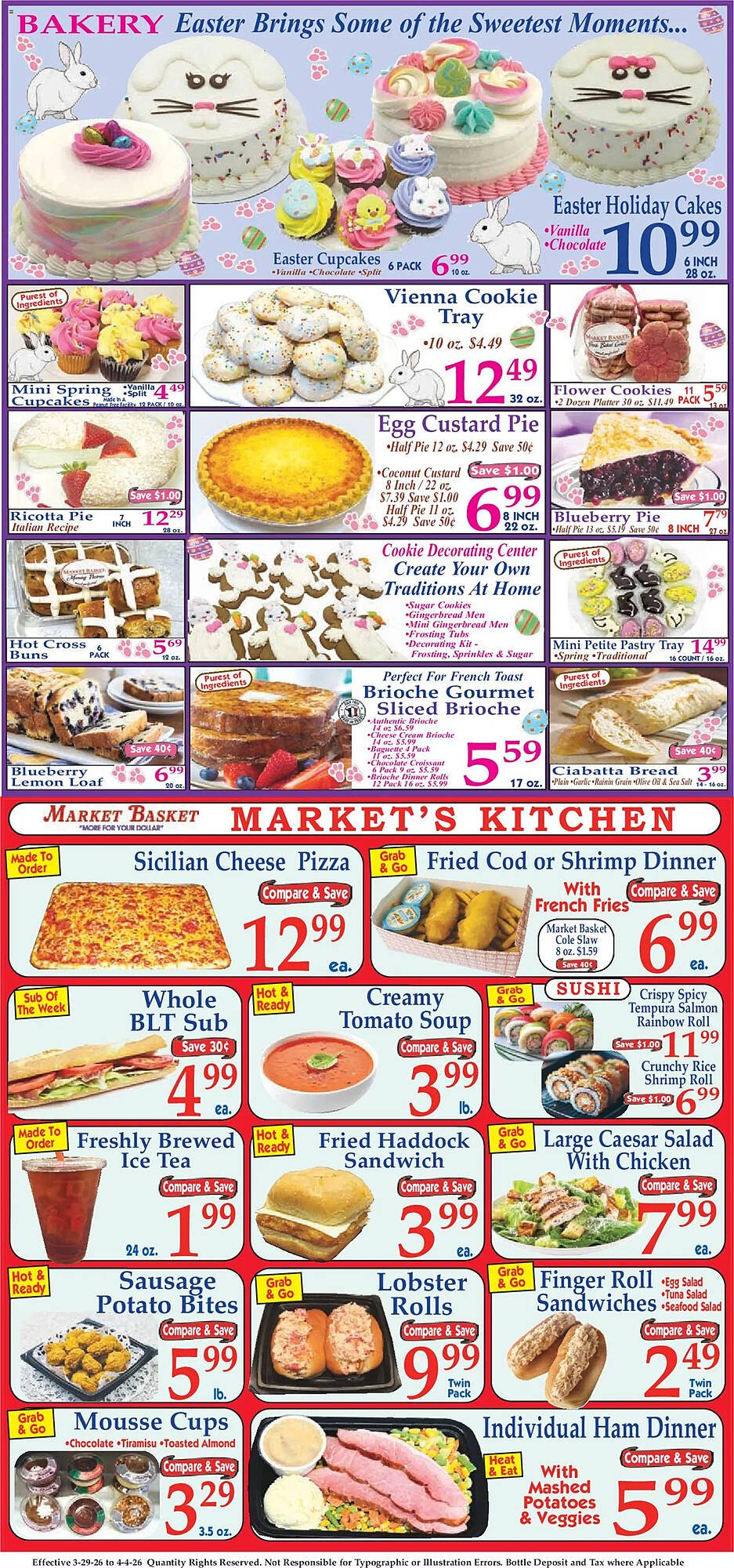Market Basket weekly ad
