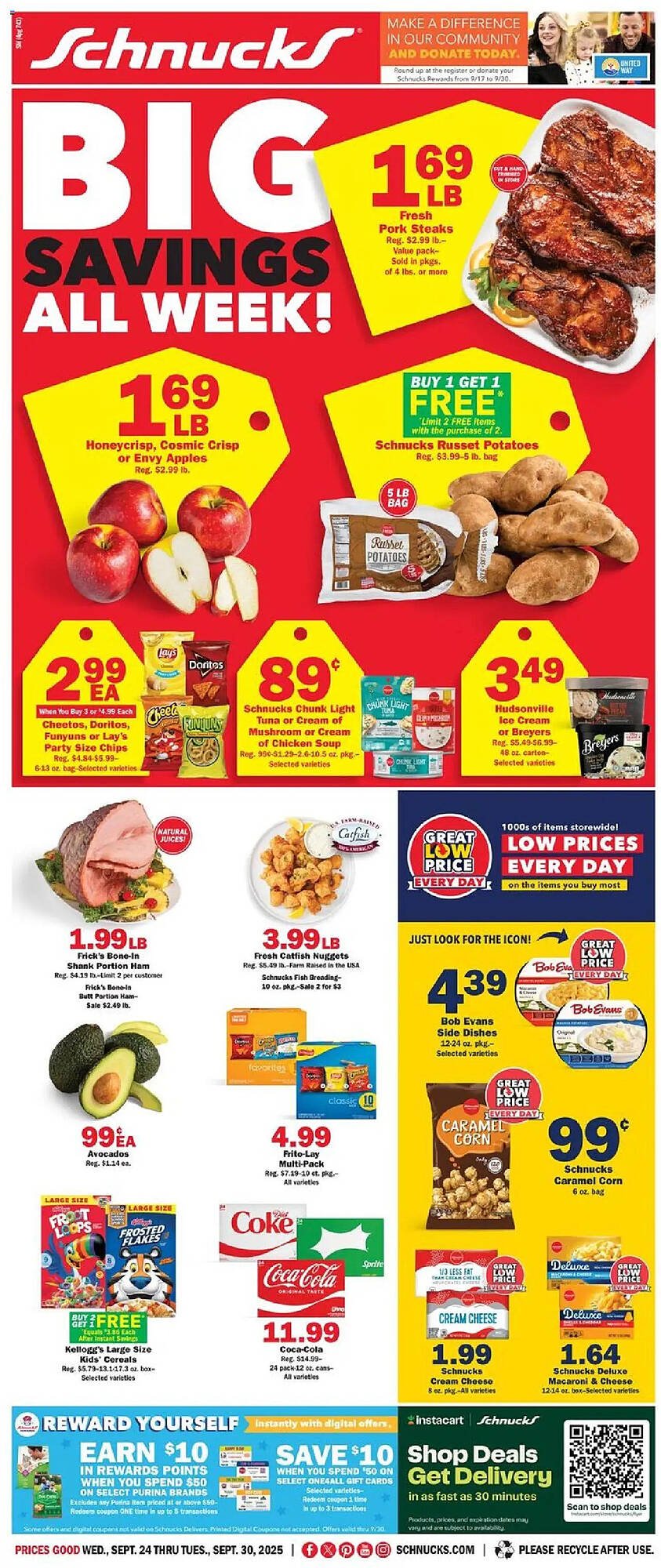 Schnucks weekly ad (2025-09-24 - 2025-09-30) | 1