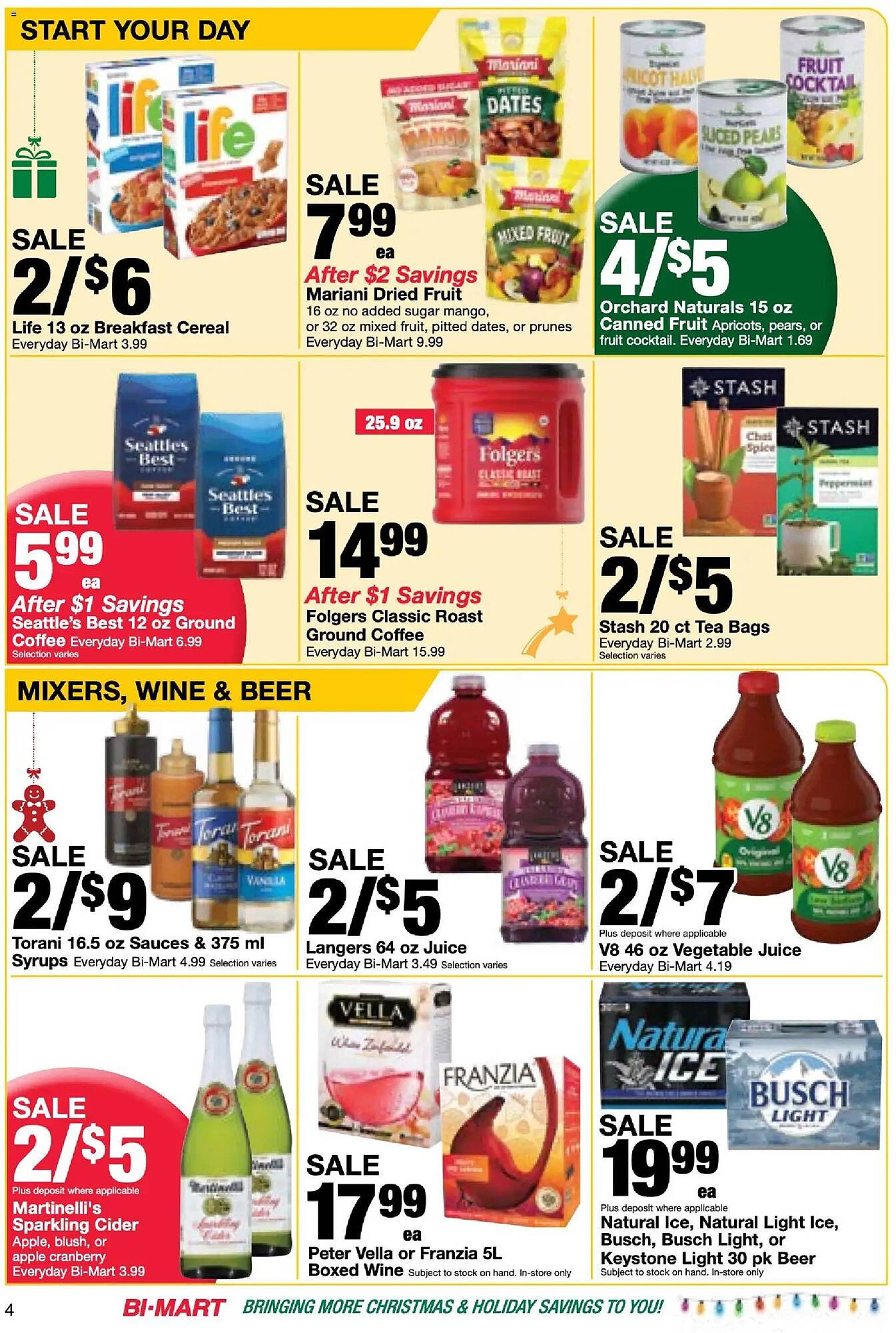 Bi-Mart weekly ad