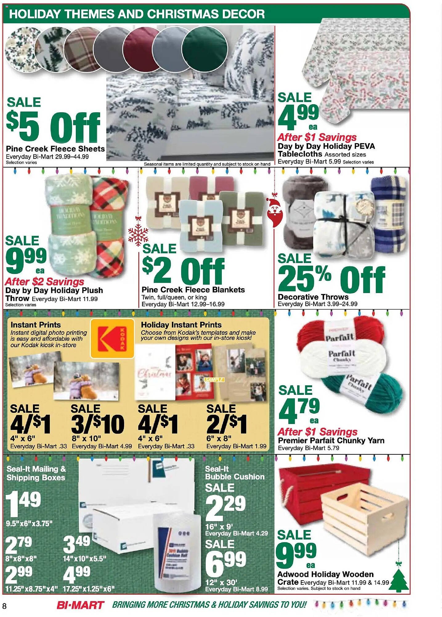 Bi-Mart weekly ad
