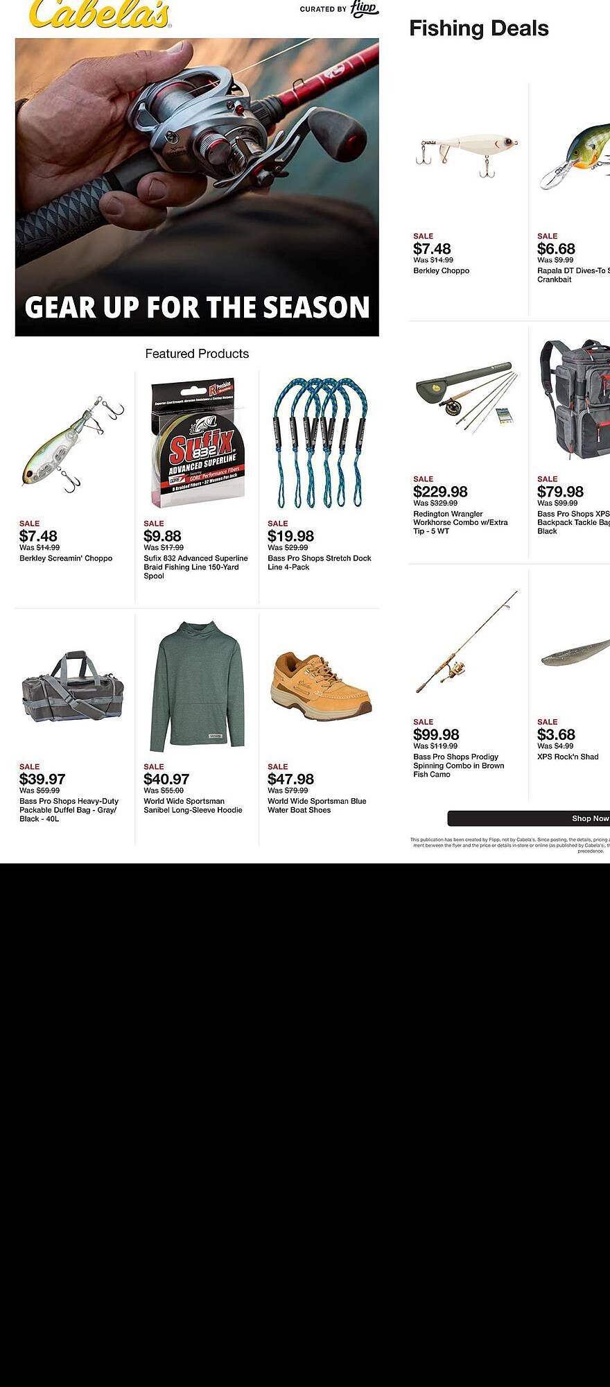 Cabela's weekly ad