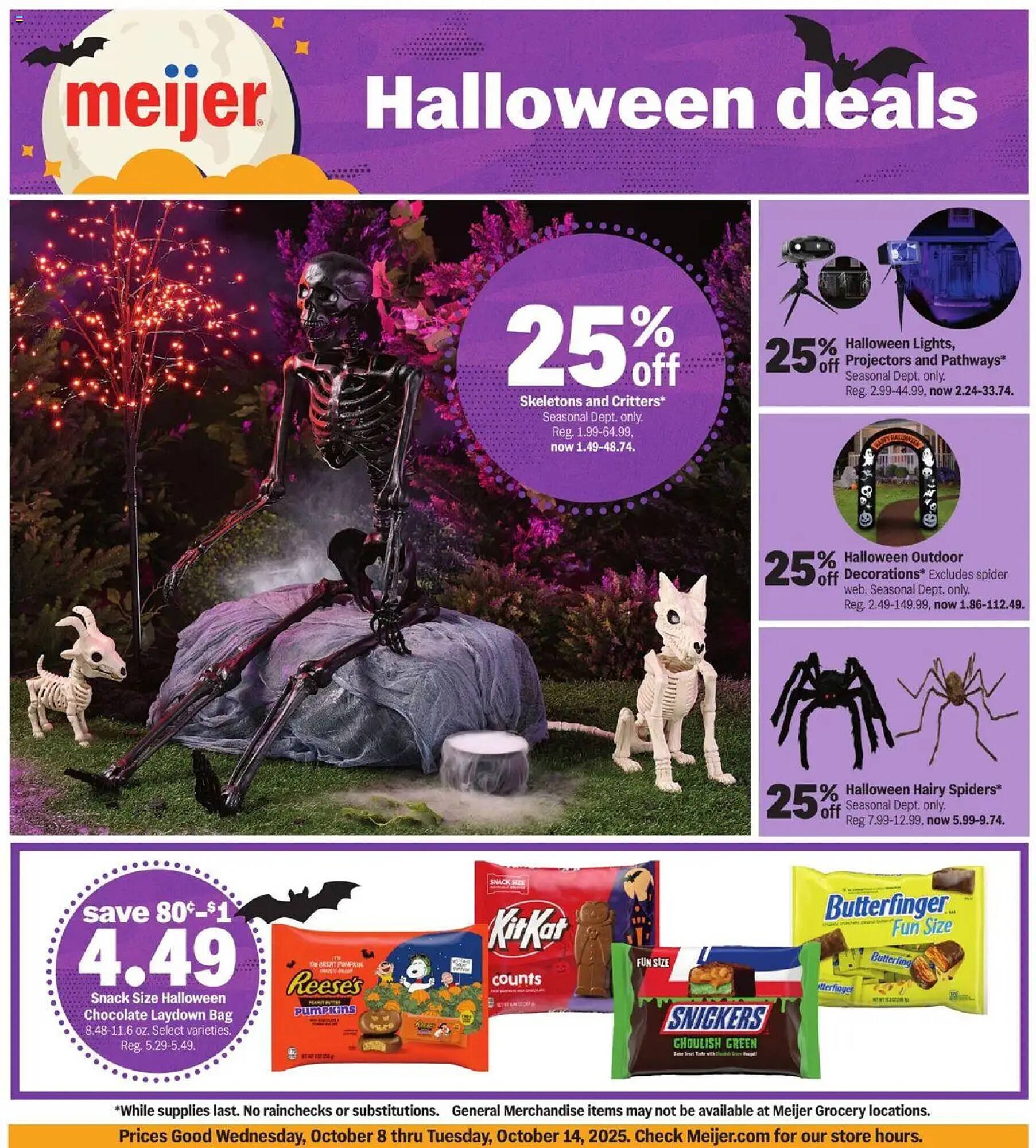 Meijer weekly ad (2025-10-08 - 2025-10-14) | 1