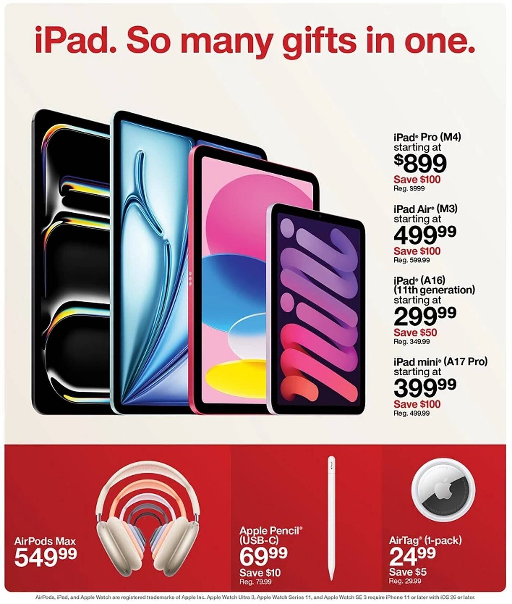 Target weekly ad