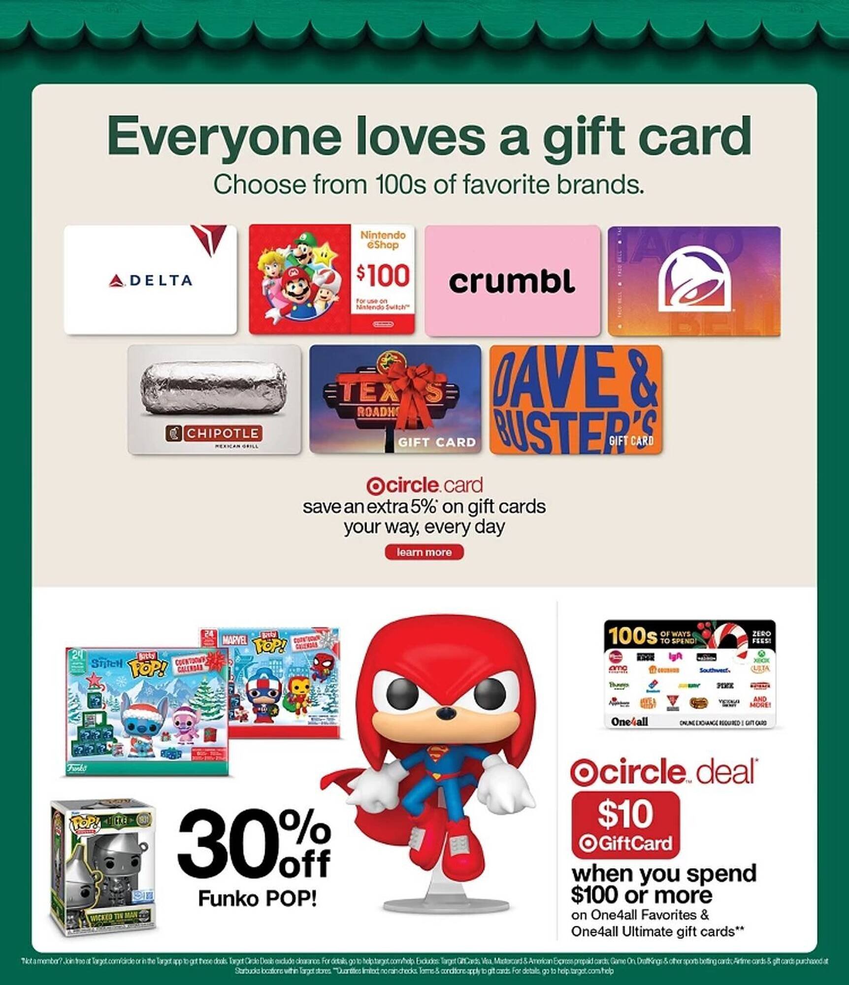 Target weekly ad