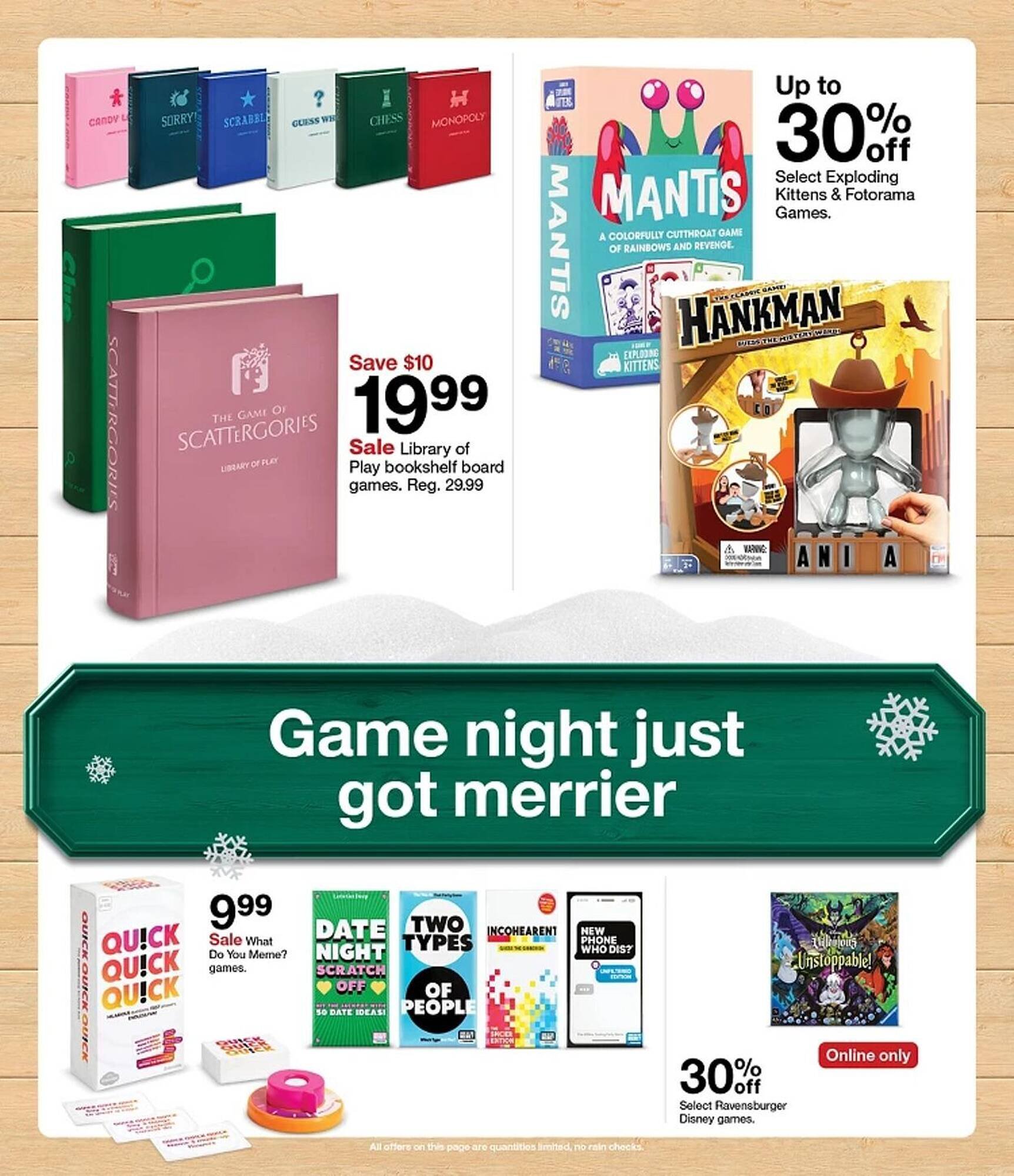 Target weekly ad