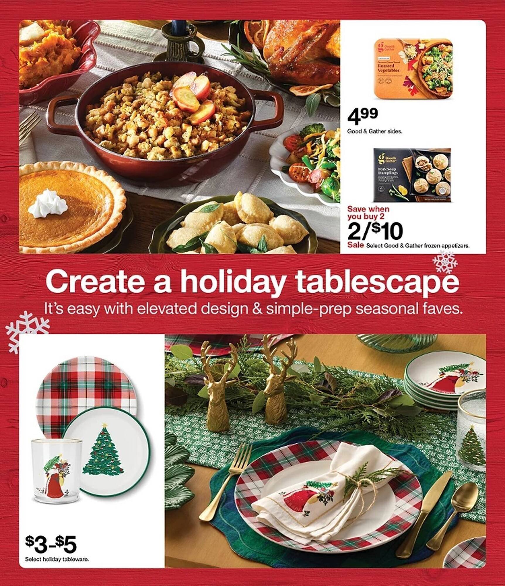 Target weekly ad