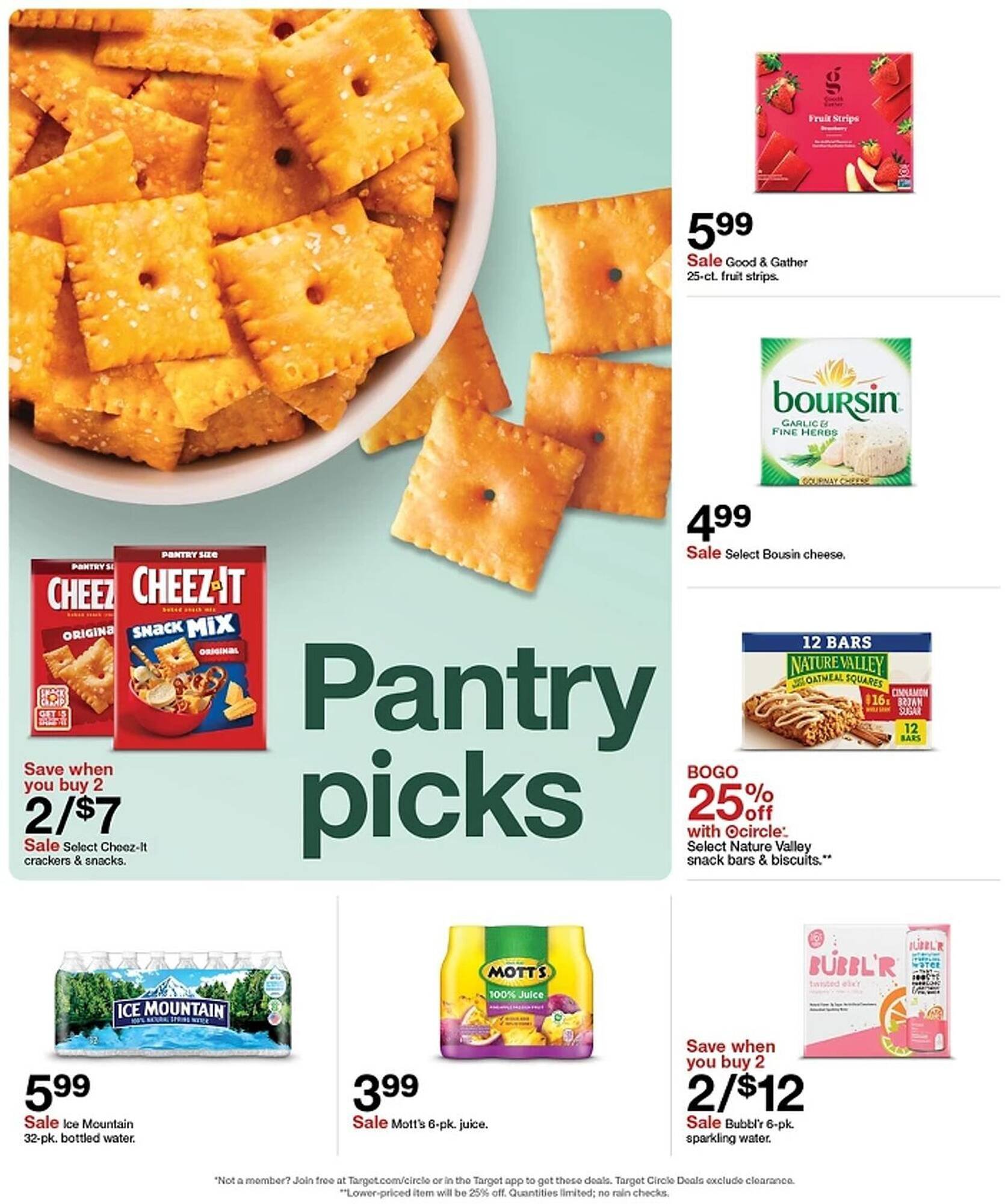 Target weekly ad