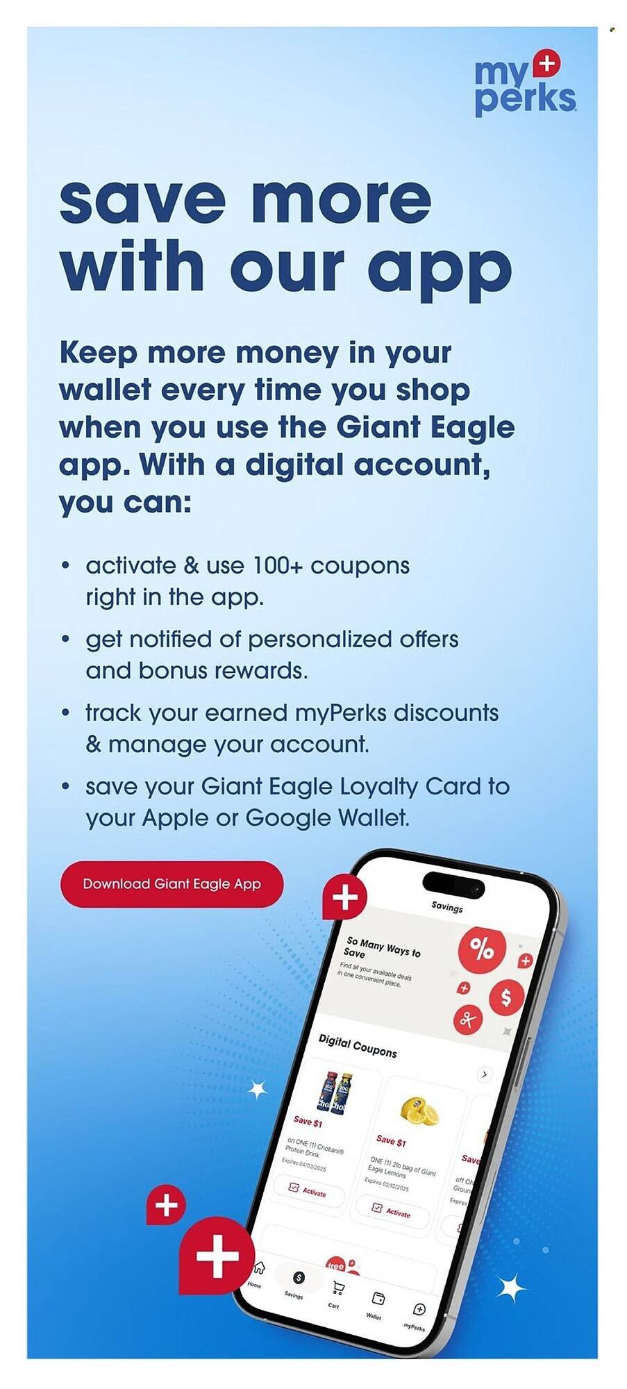 Giant Eagle weekly ad