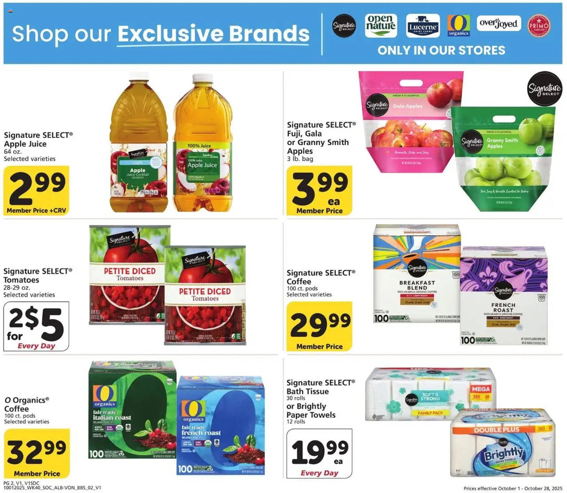 Vons weekly ad (2025-10-01 - 2025-10-29) | 2