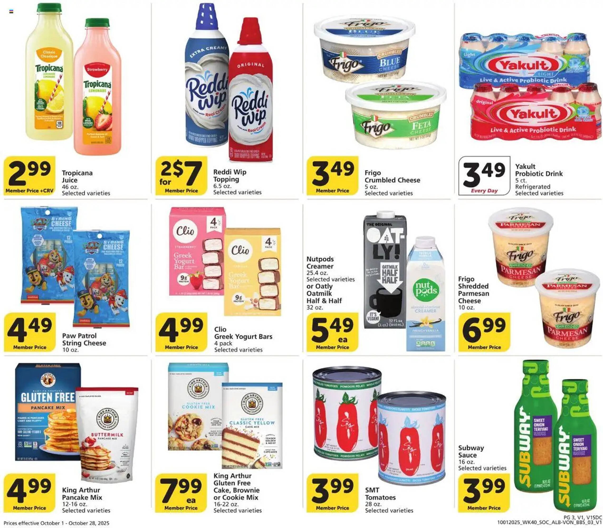 Vons weekly ad (2025-10-01 - 2025-10-29) | 3