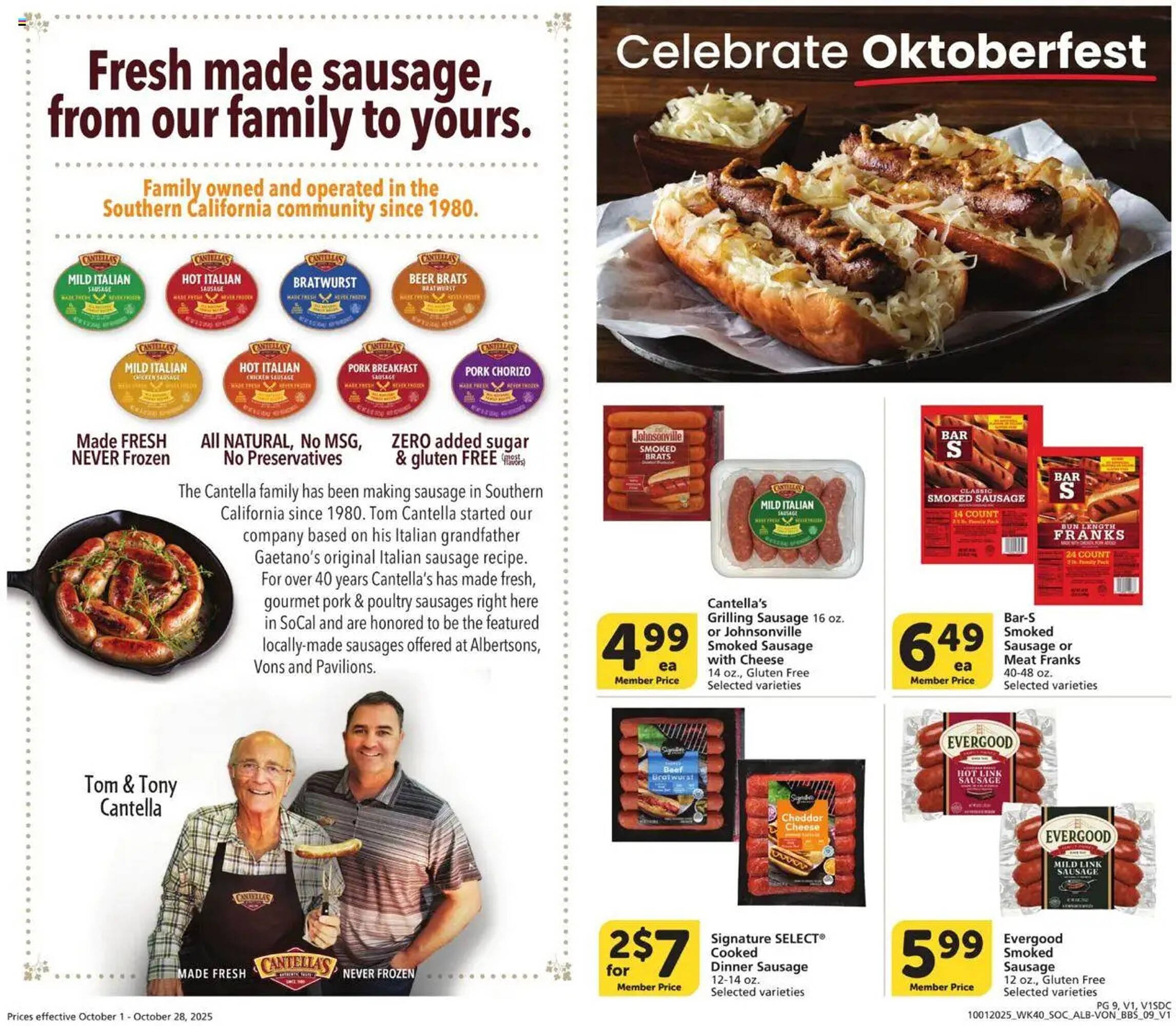 Vons weekly ad (2025-10-01 - 2025-10-29) | 9