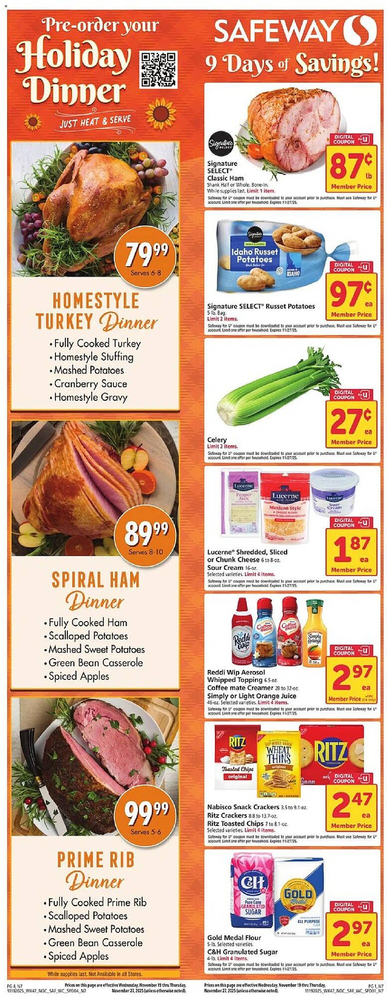 Safeway weekly ad