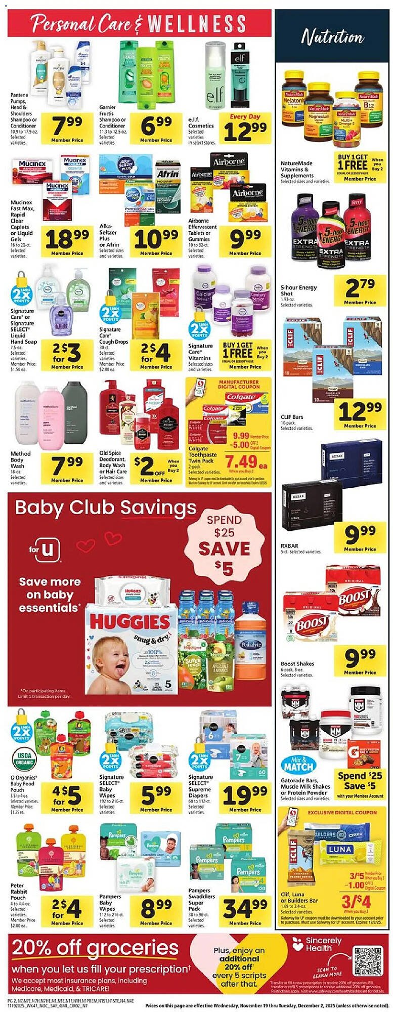 Safeway weekly ad