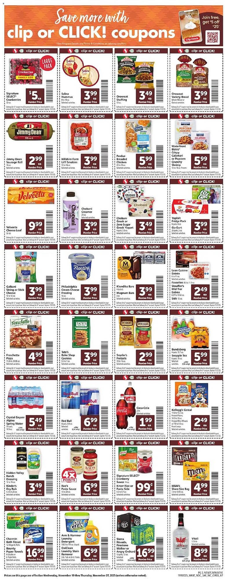 Safeway weekly ad