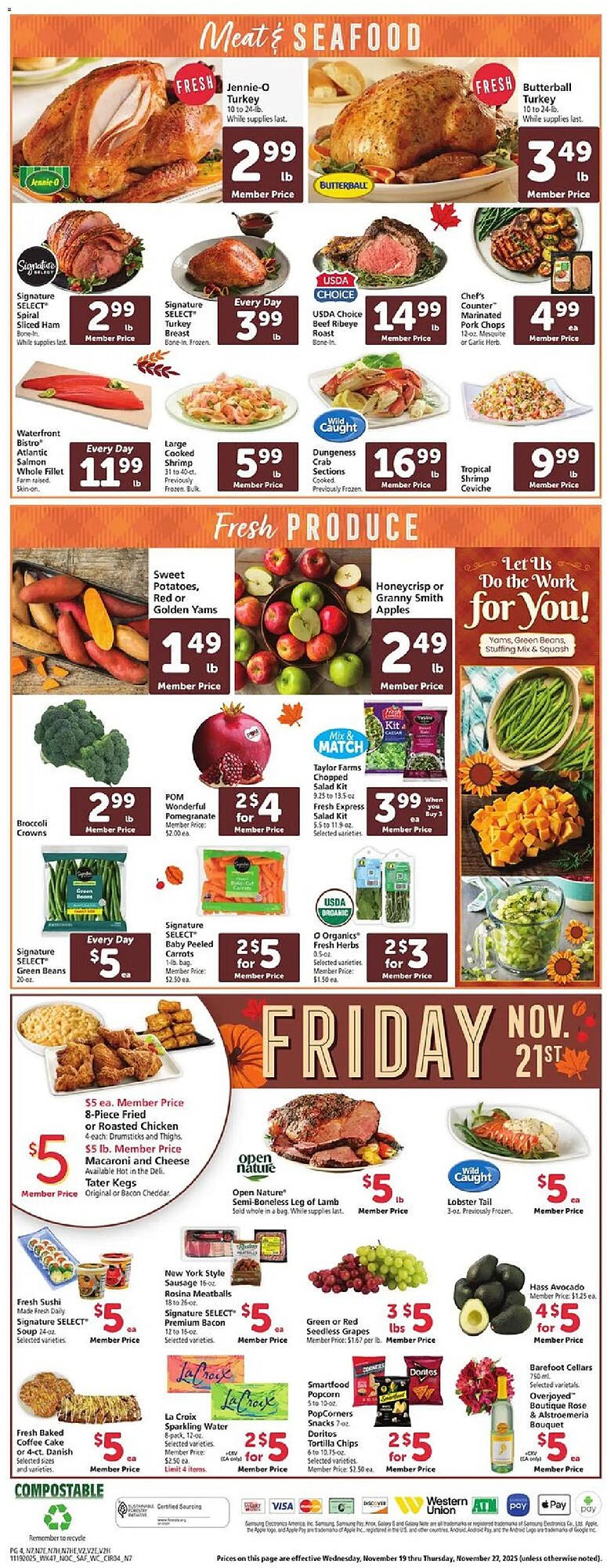 Safeway weekly ad