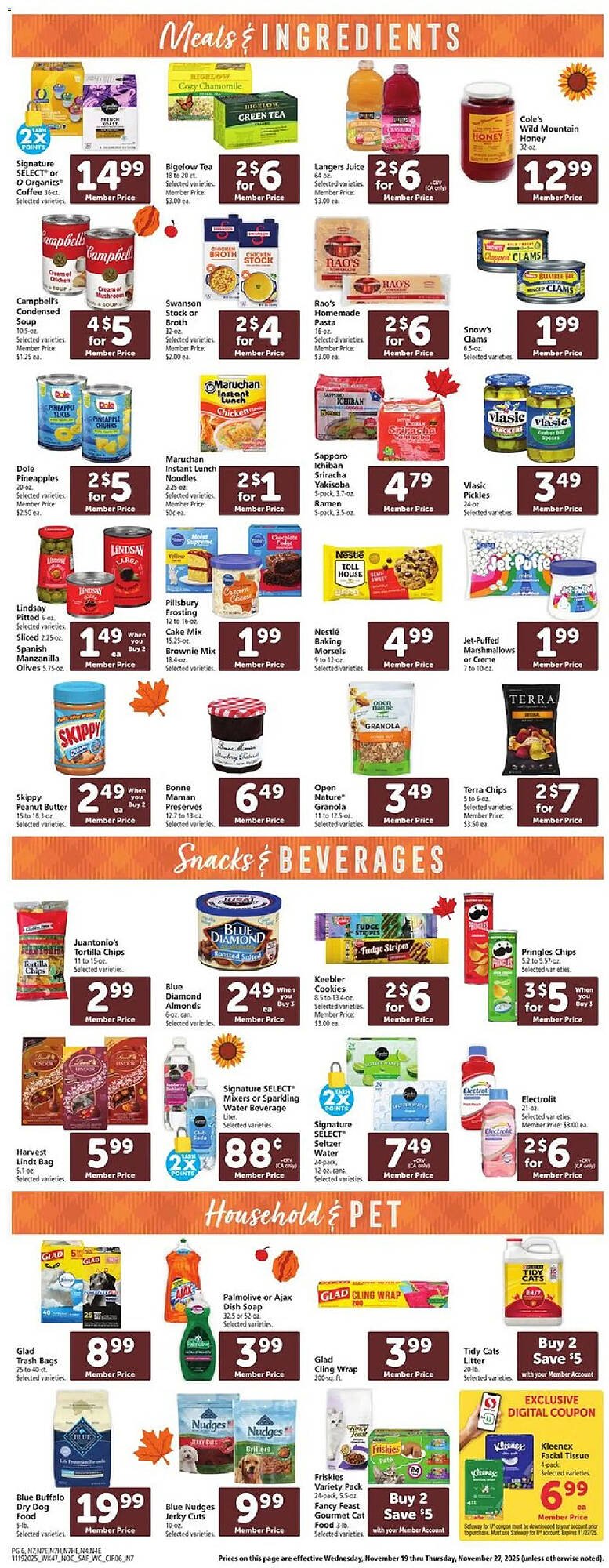 Safeway weekly ad