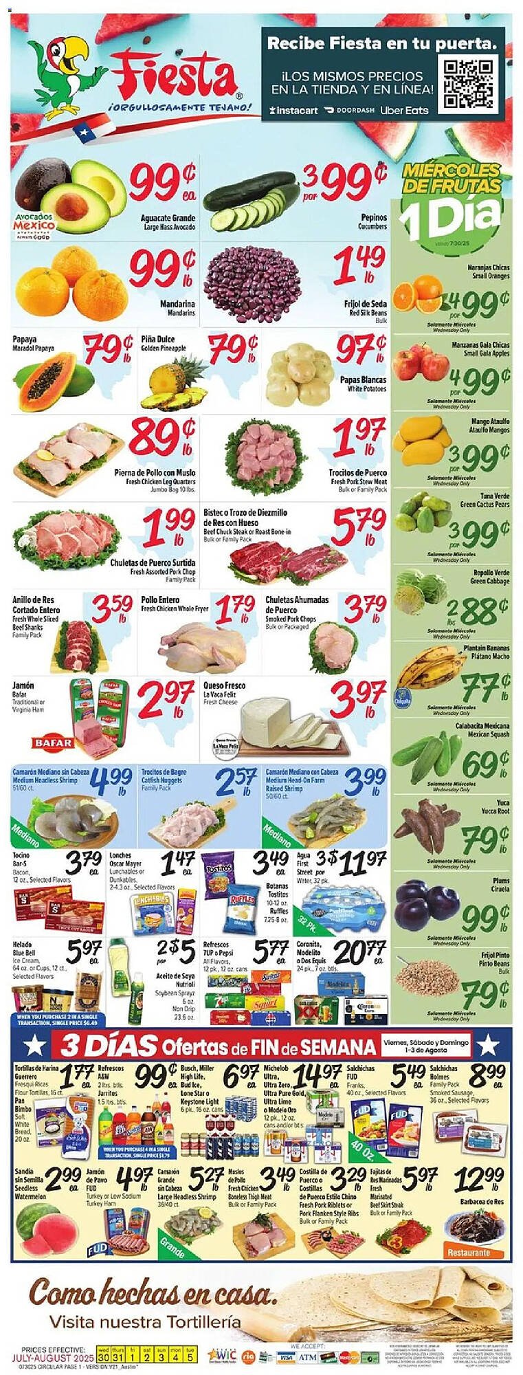 Fiesta Mart Weekly Ad (2025-07-30 - 2025-08-05) | 1