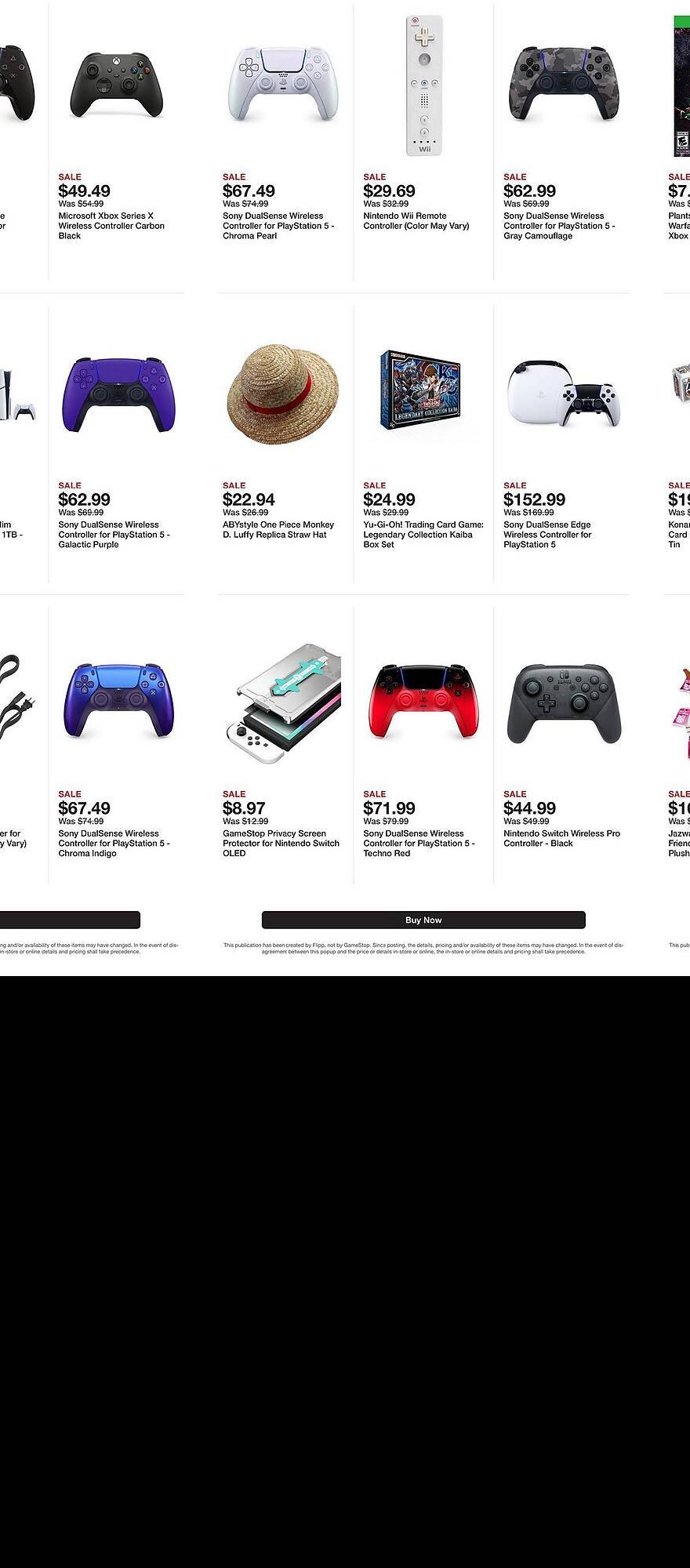 Game Stop weekly ad