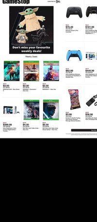 Game Stop weekly ad