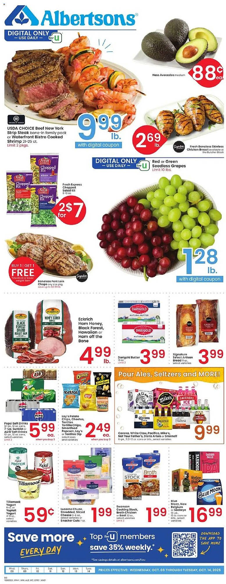 Albertsons weekly ad (2025-10-08 - 2025-10-15) | 1