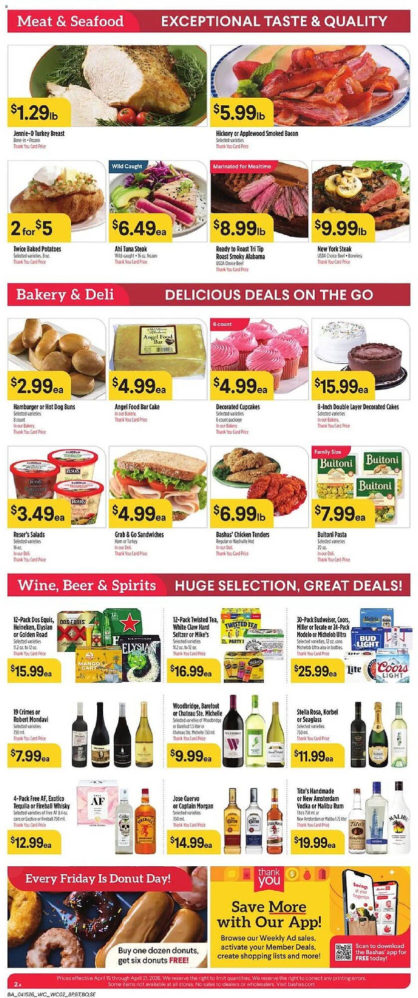 Bashas' weekly ad