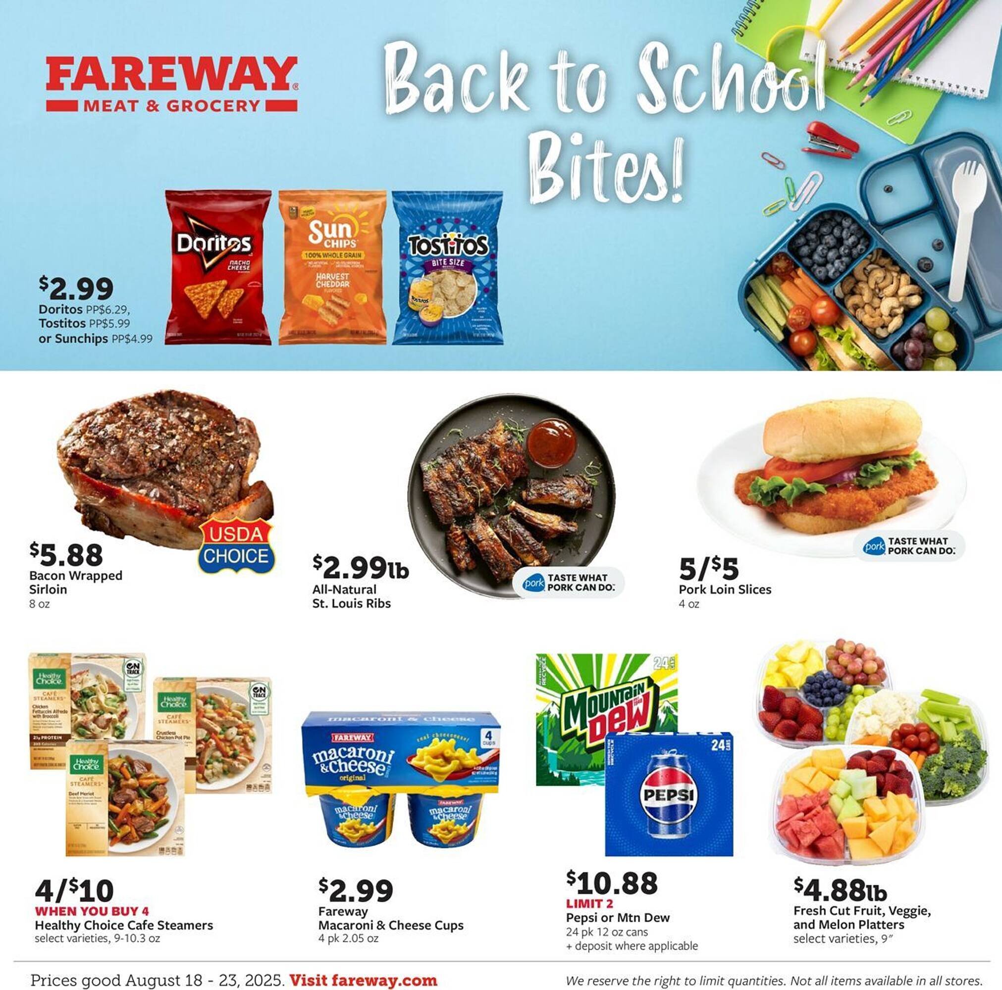 Fareway Weekly Ad (2025-08-17 - 2025-08-23) | 1