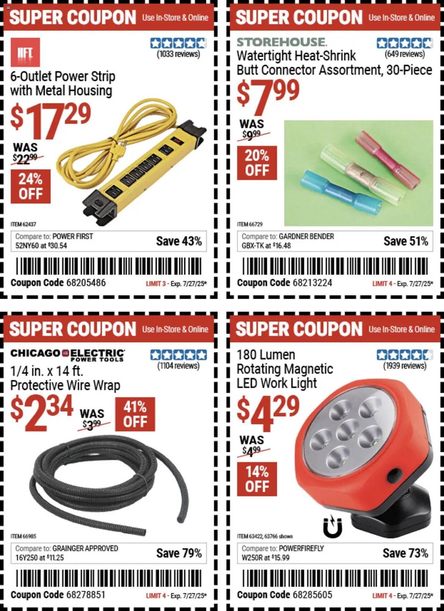 Harbor Freight Tools Weekly Ad (2025-07-14 - 2025-07-28) | 1