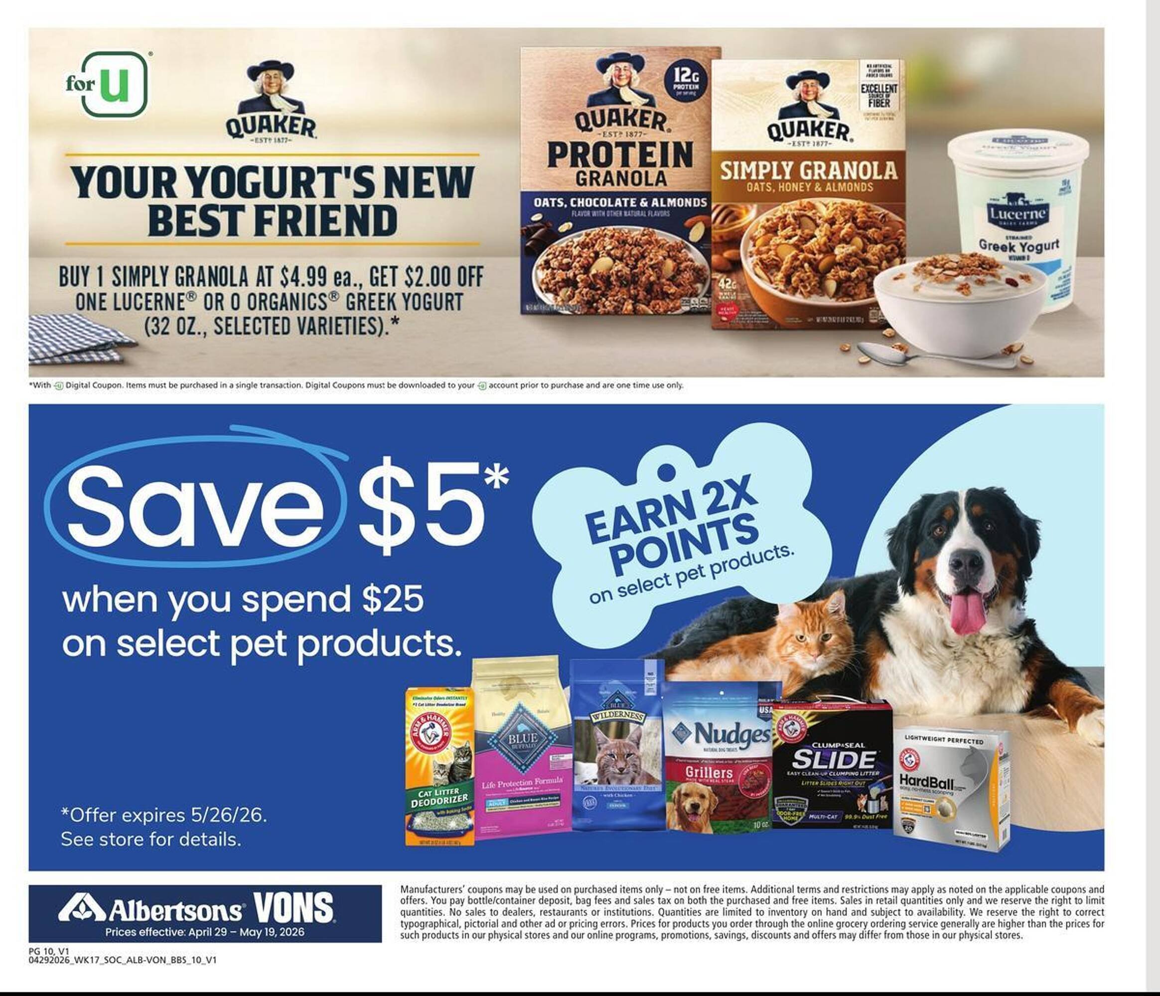 Vons weekly ad