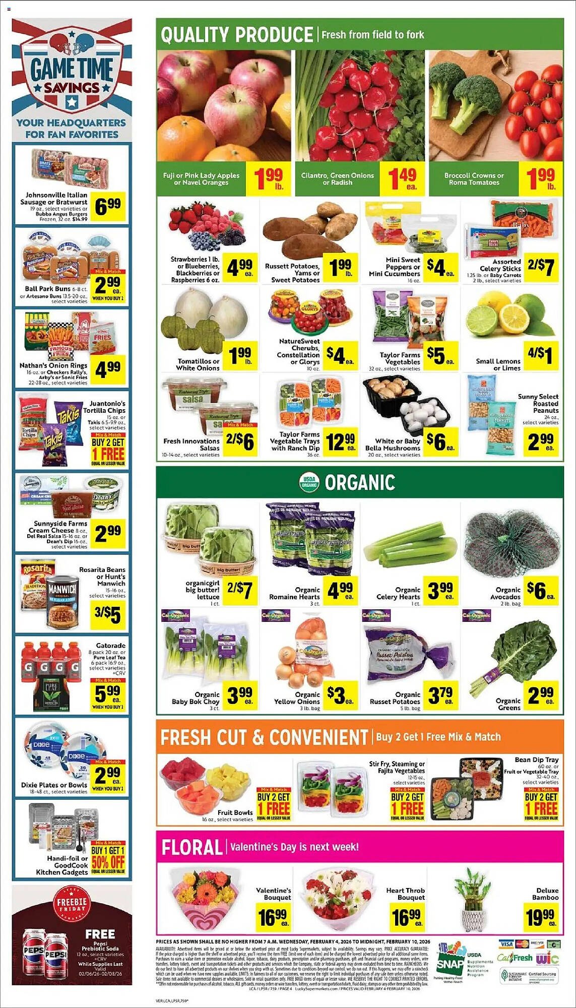 Lucky Supermarkets weekly ad