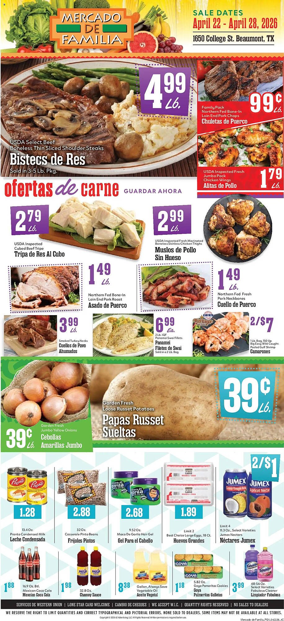 Market Basket weekly ad