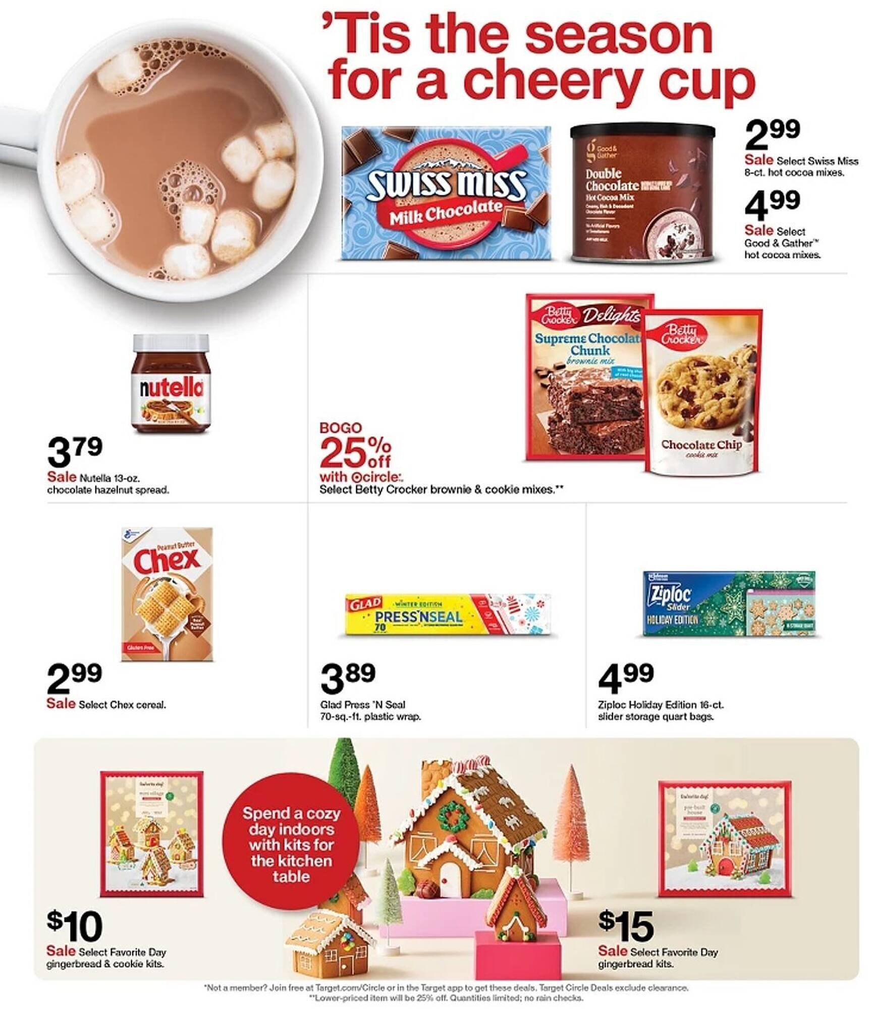 Target weekly ad