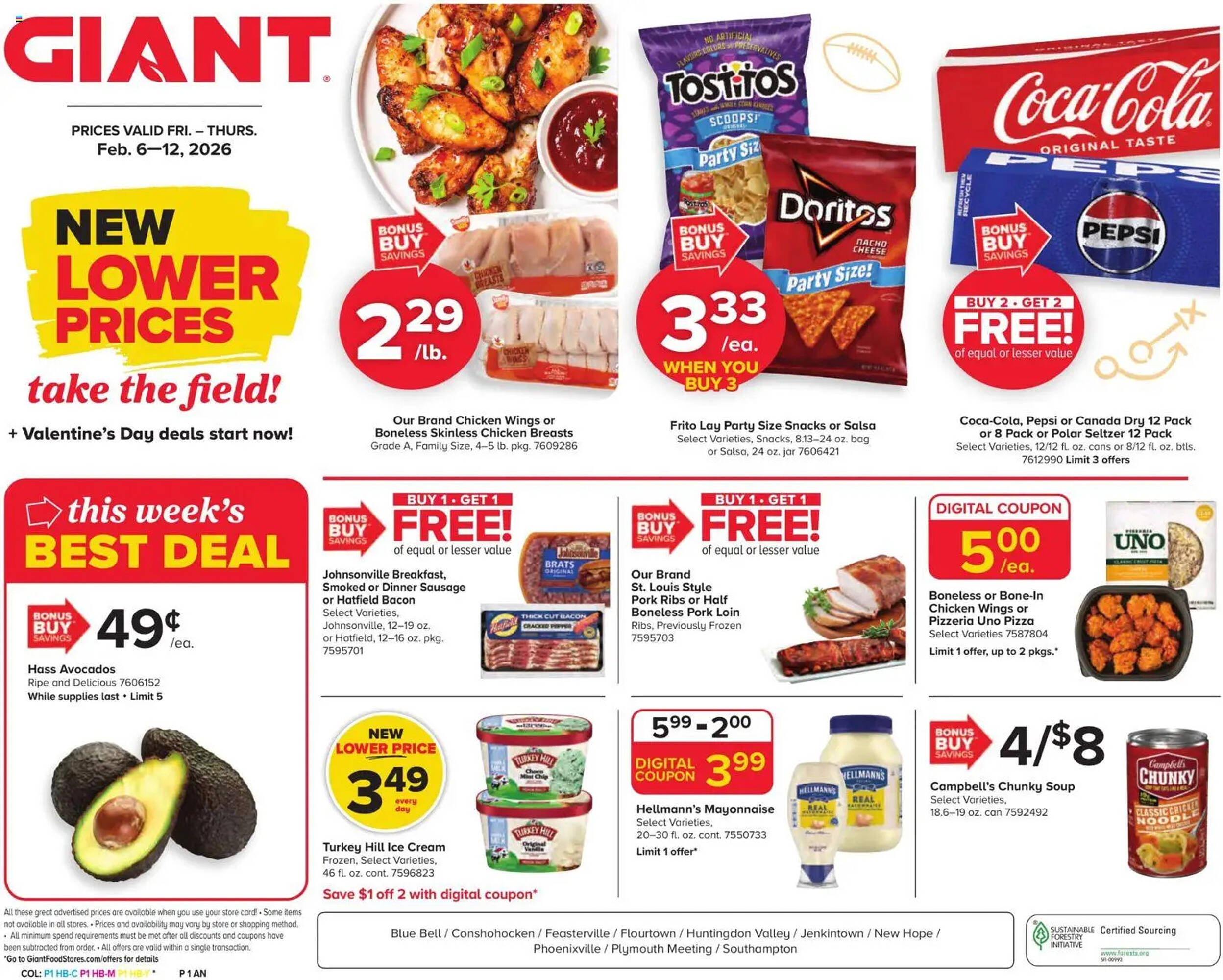 GIANT weekly ad