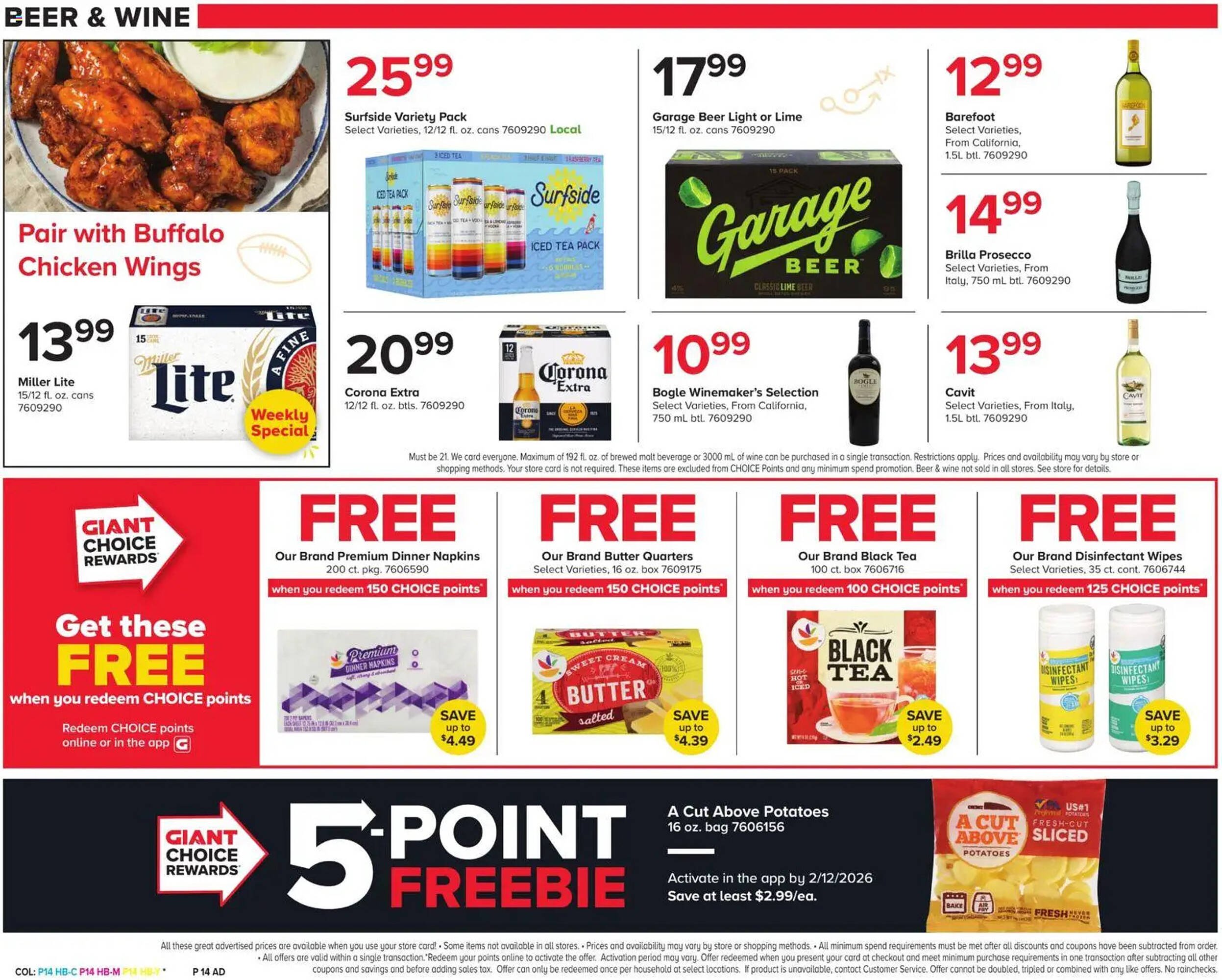 GIANT weekly ad