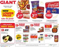 GIANT weekly ad