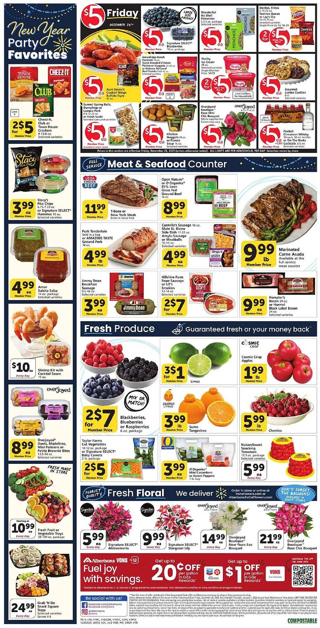 Vons weekly ad
