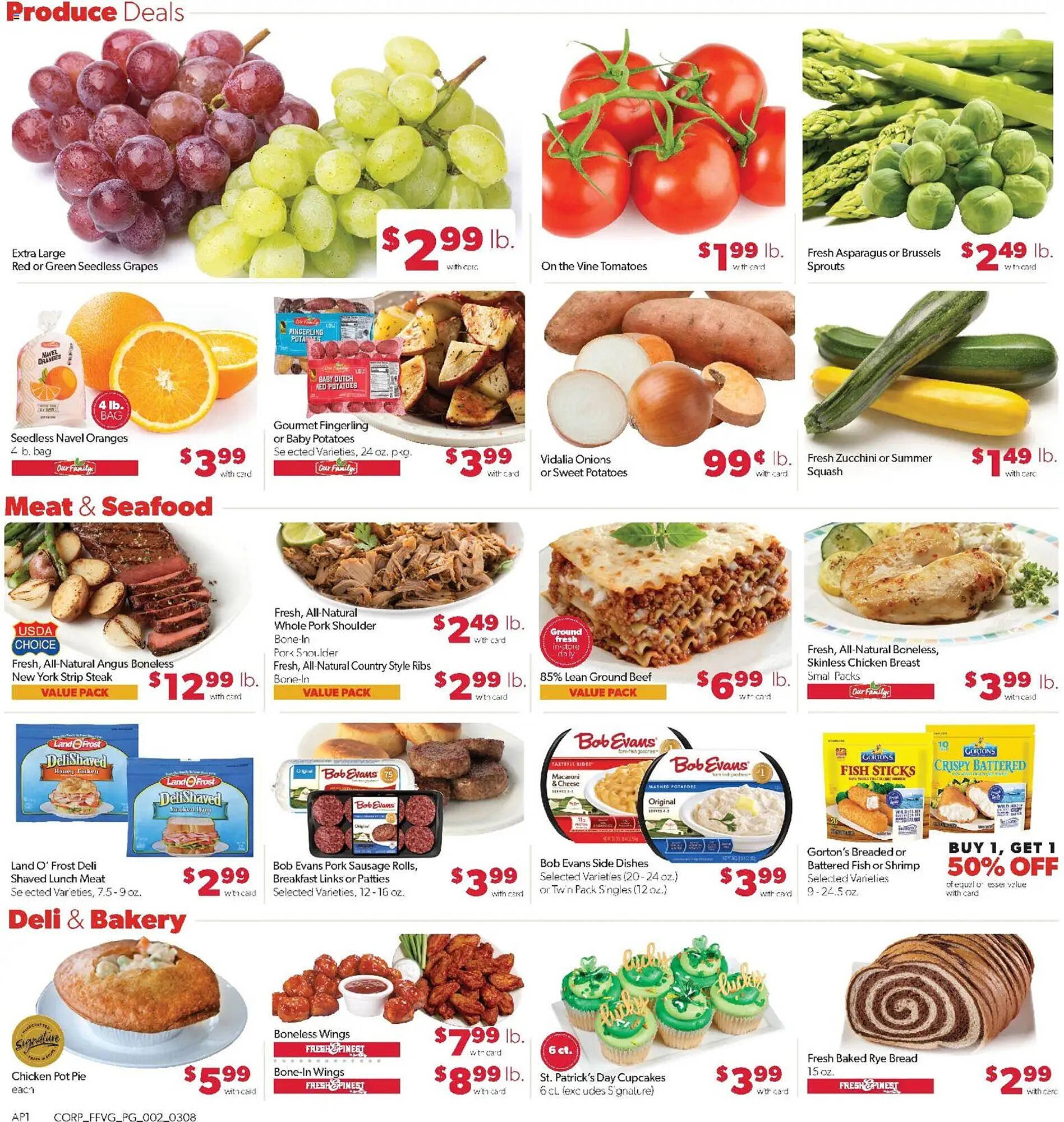 Family Fare weekly ad