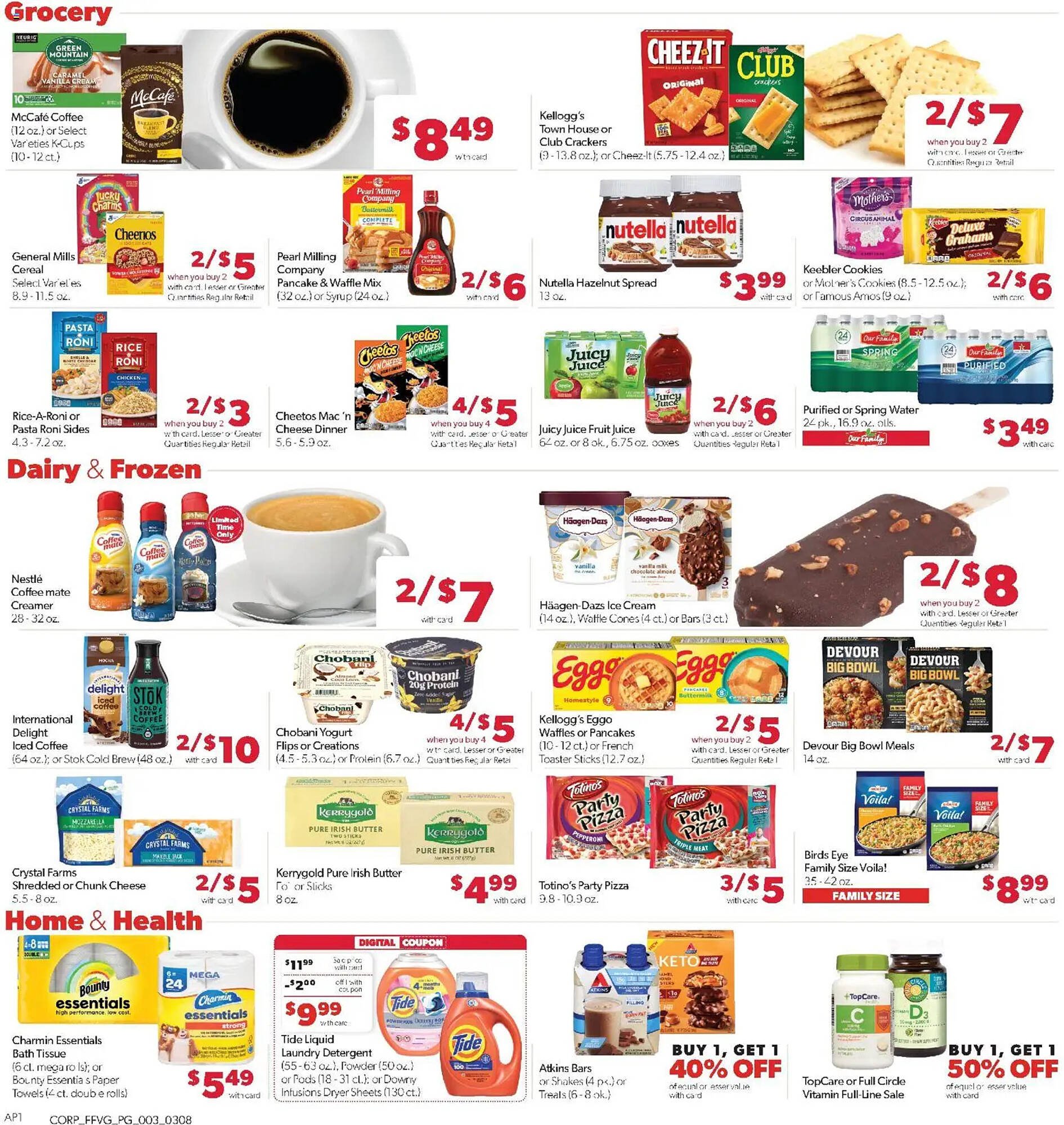 Family Fare weekly ad